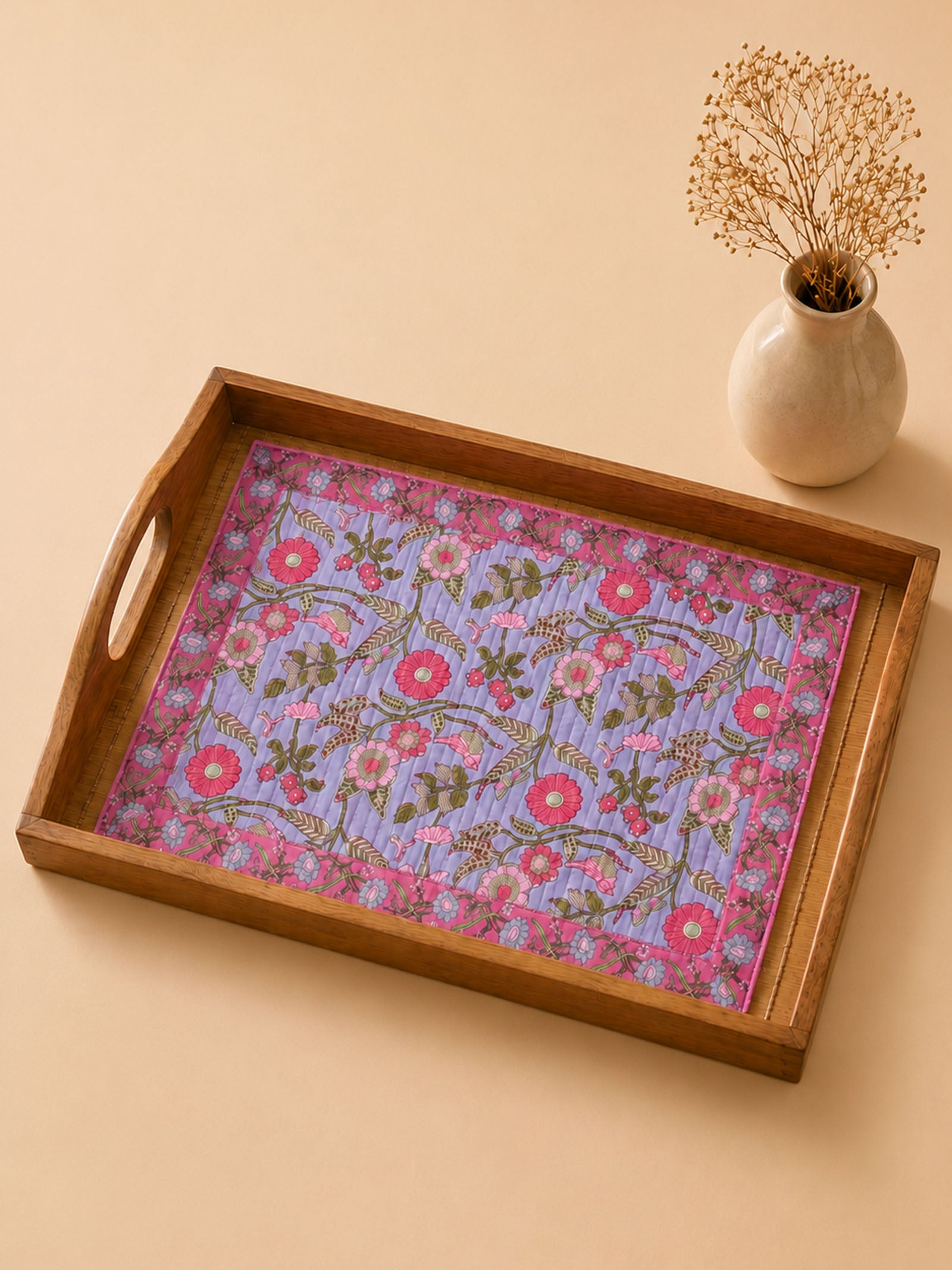 Daisy Quilted Placemat