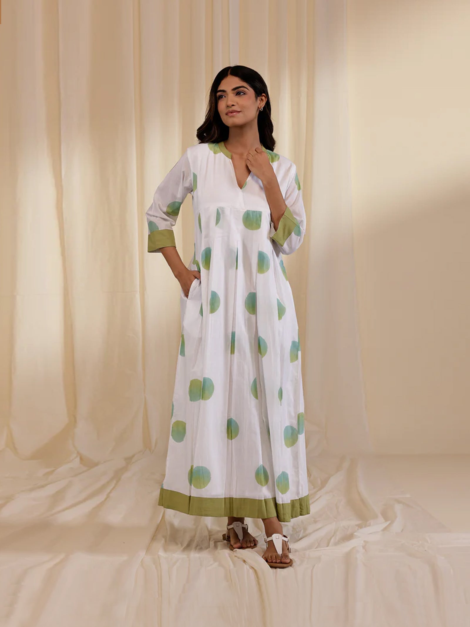 Disco Duo Cotton Dress