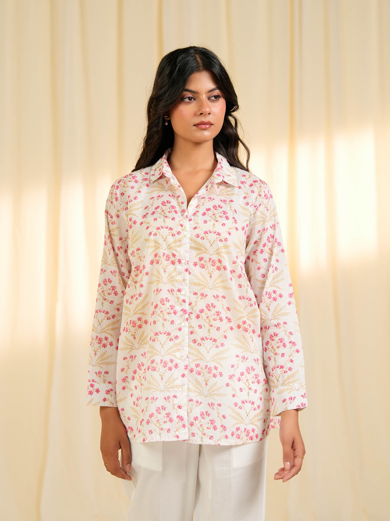 Dorothy Pink Voile Shirt