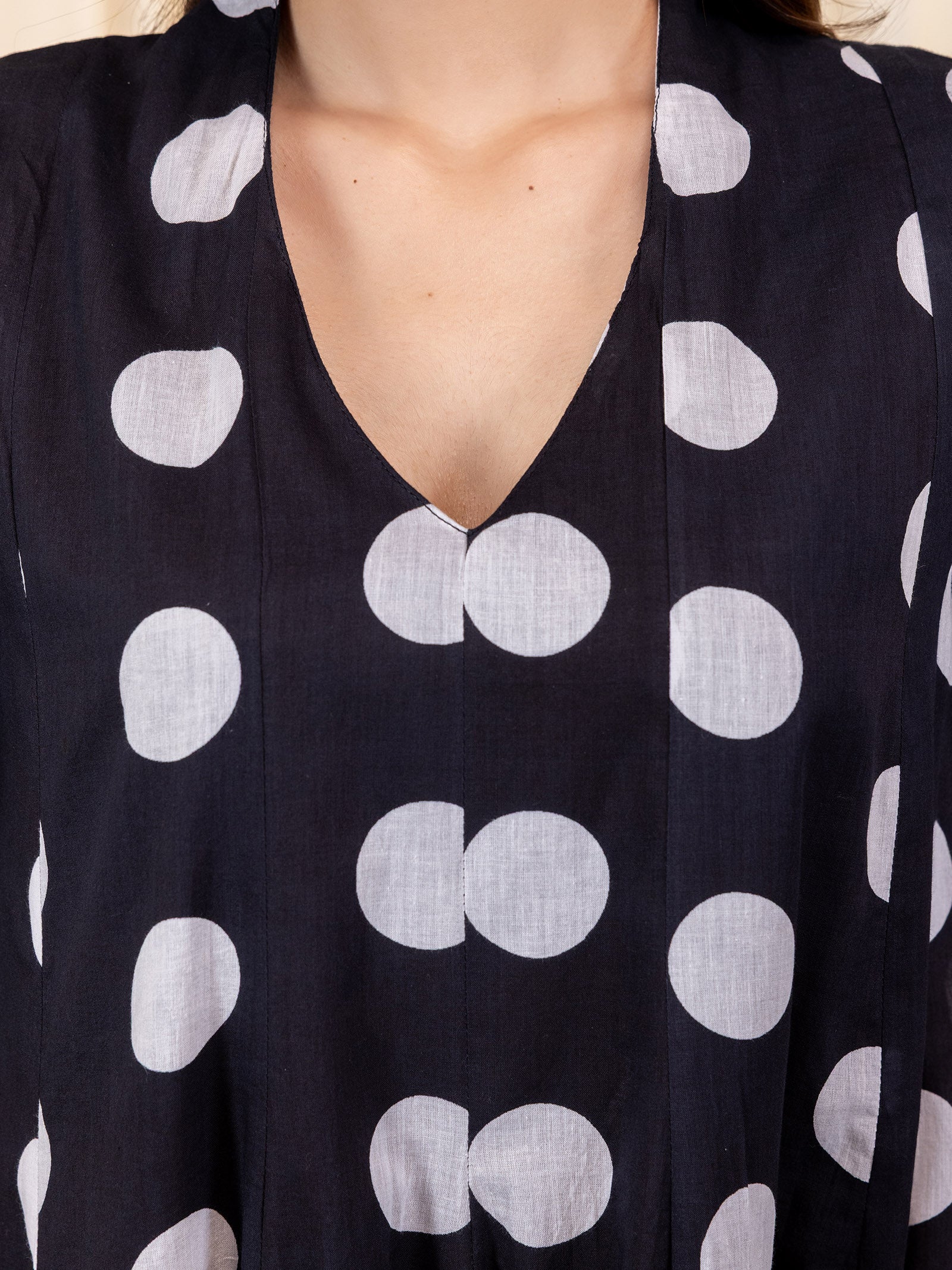 Dot Dot Dash - Drama Voile Dress