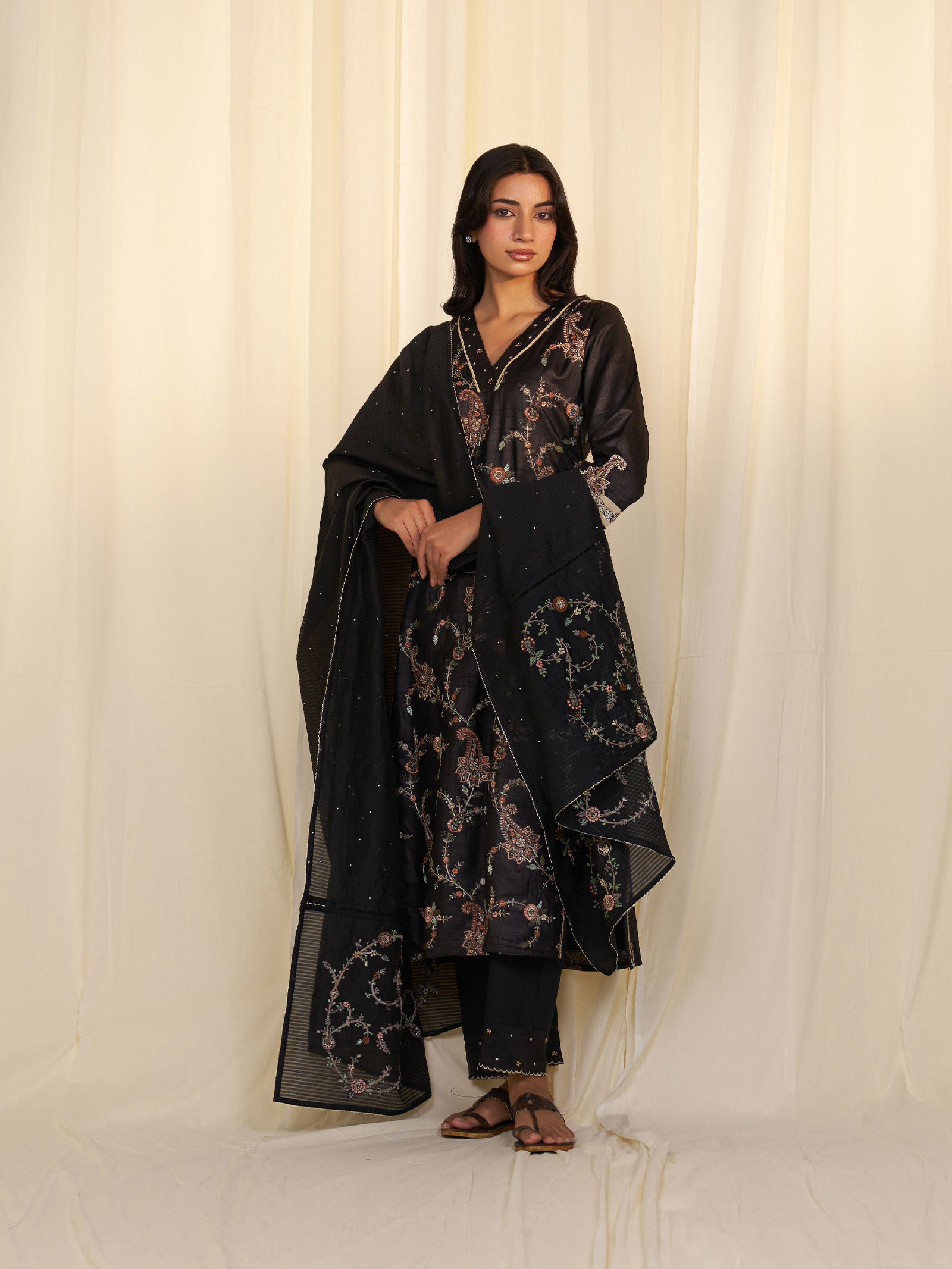 Eclipse Silk Kurta