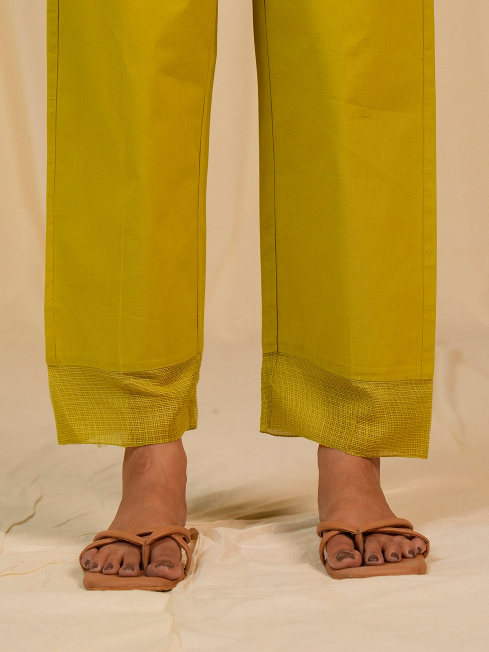 Eden Cotton Straight Pants