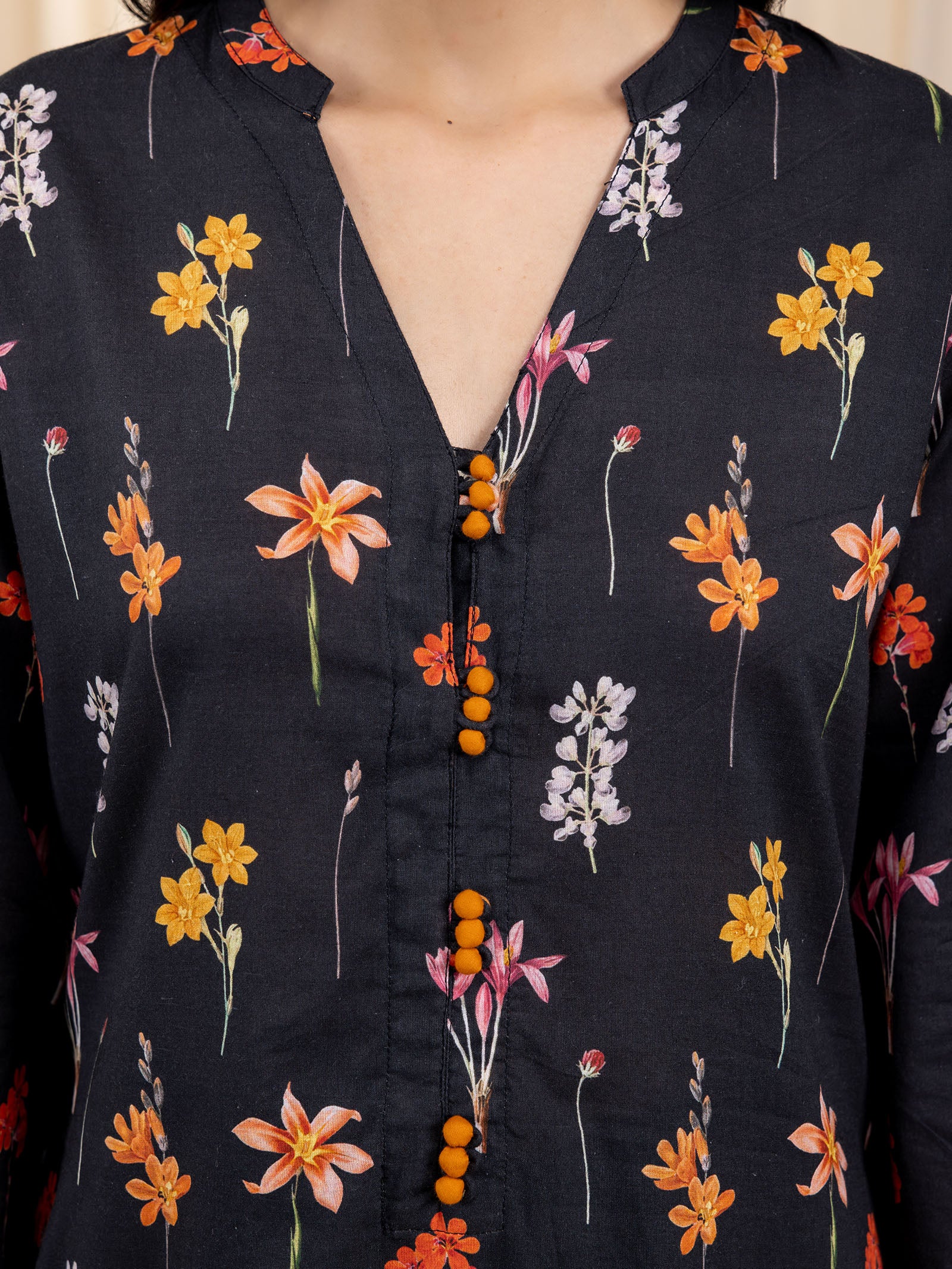 Flowers And More Cotton Kurta