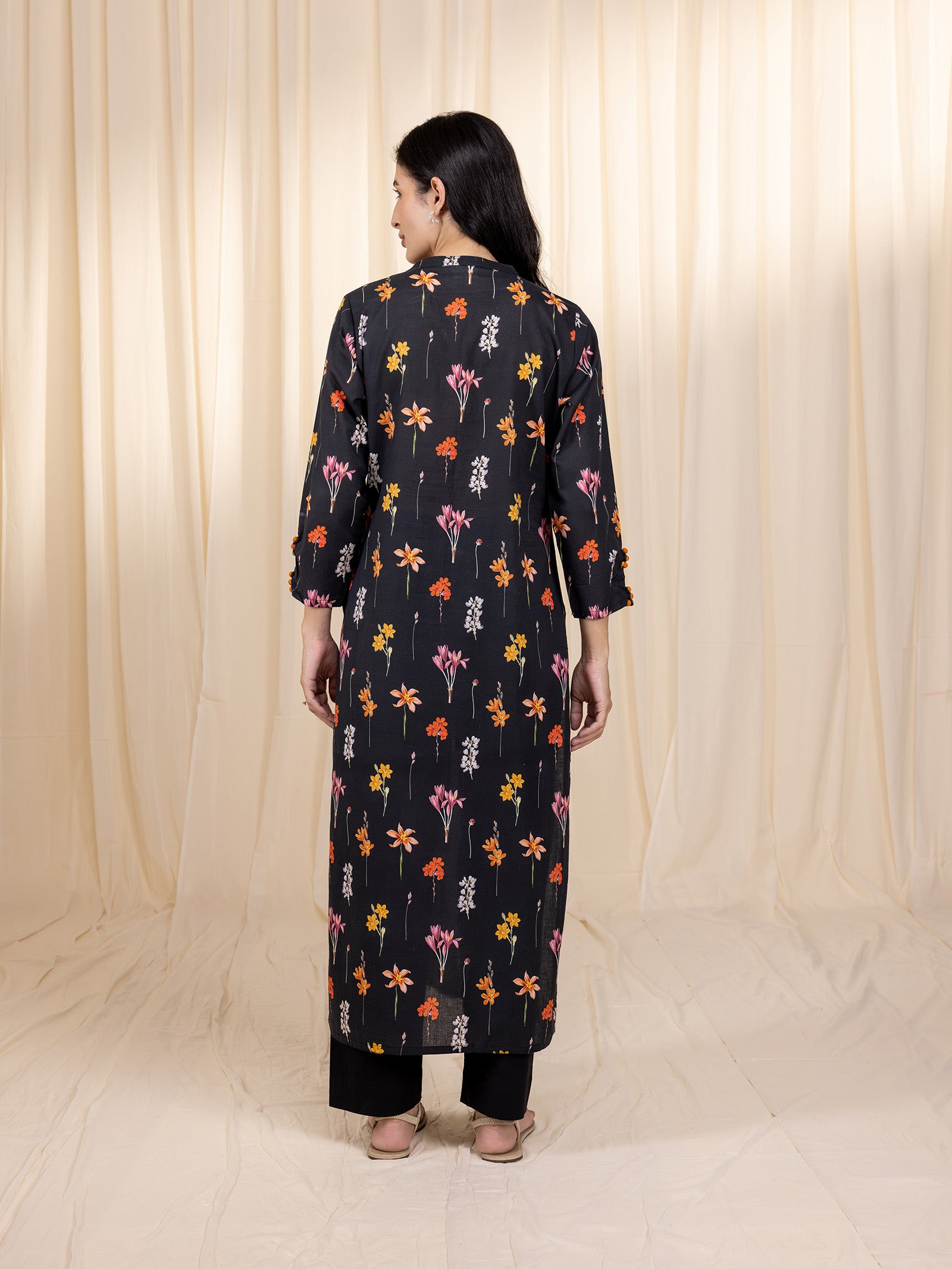 Flowers And More Cotton Kurta