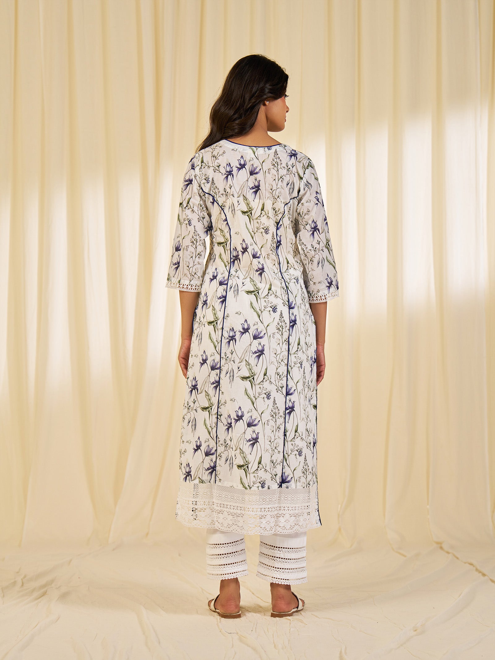 Garden Whisper Cotton Kurta