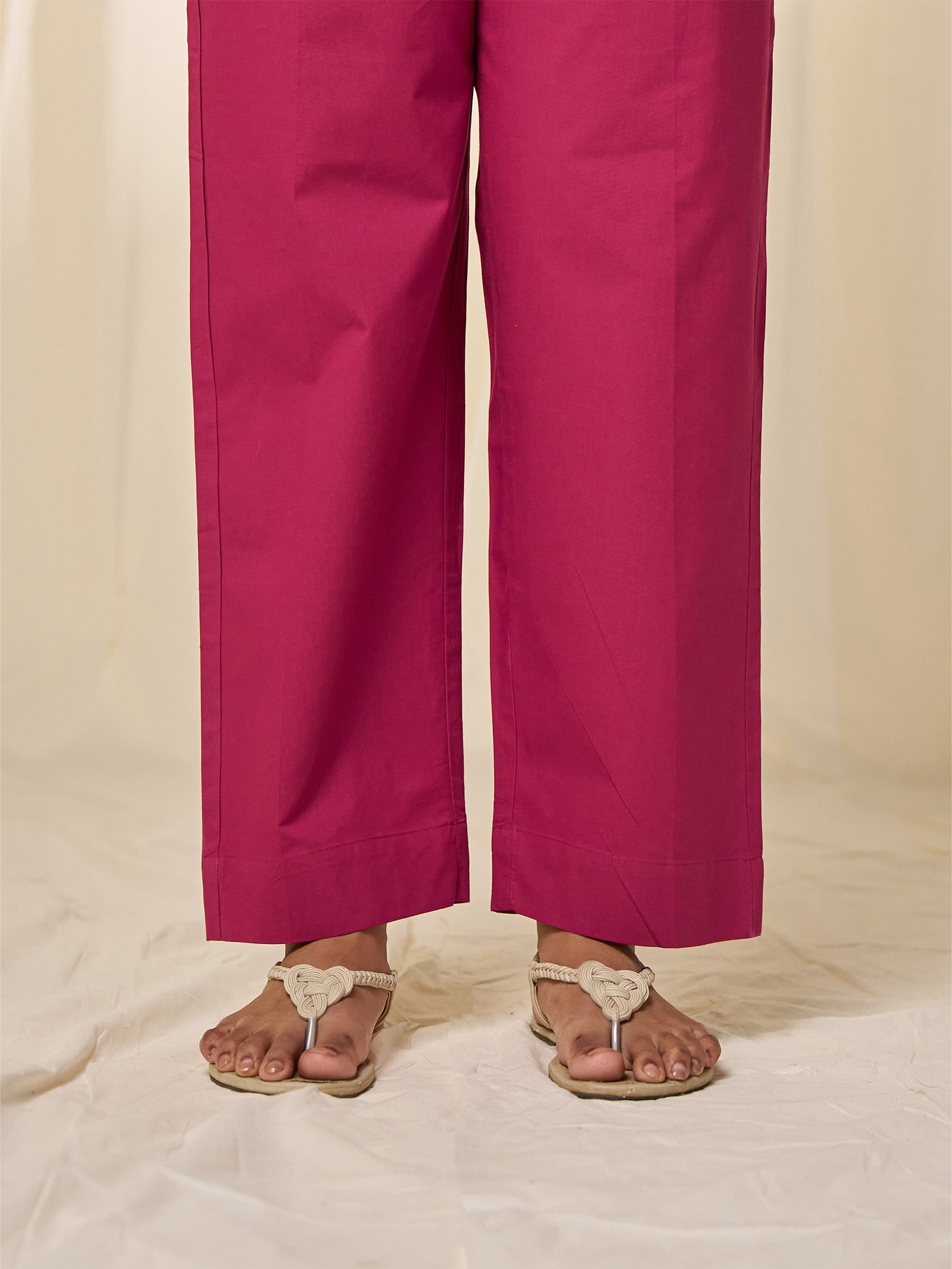 Gol Gulabi Cotton Straight Pants
