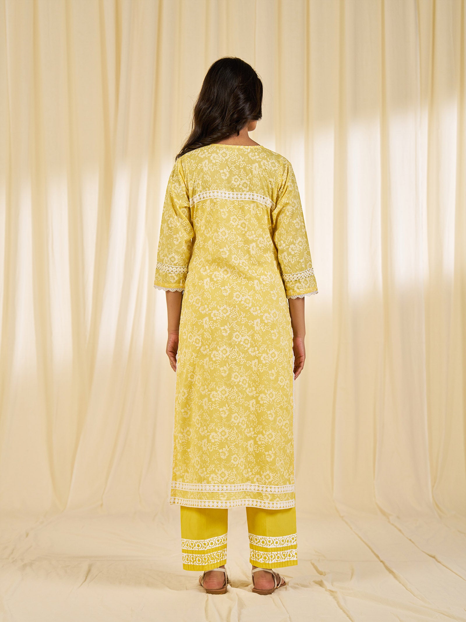 Haldi Cotton Kurta