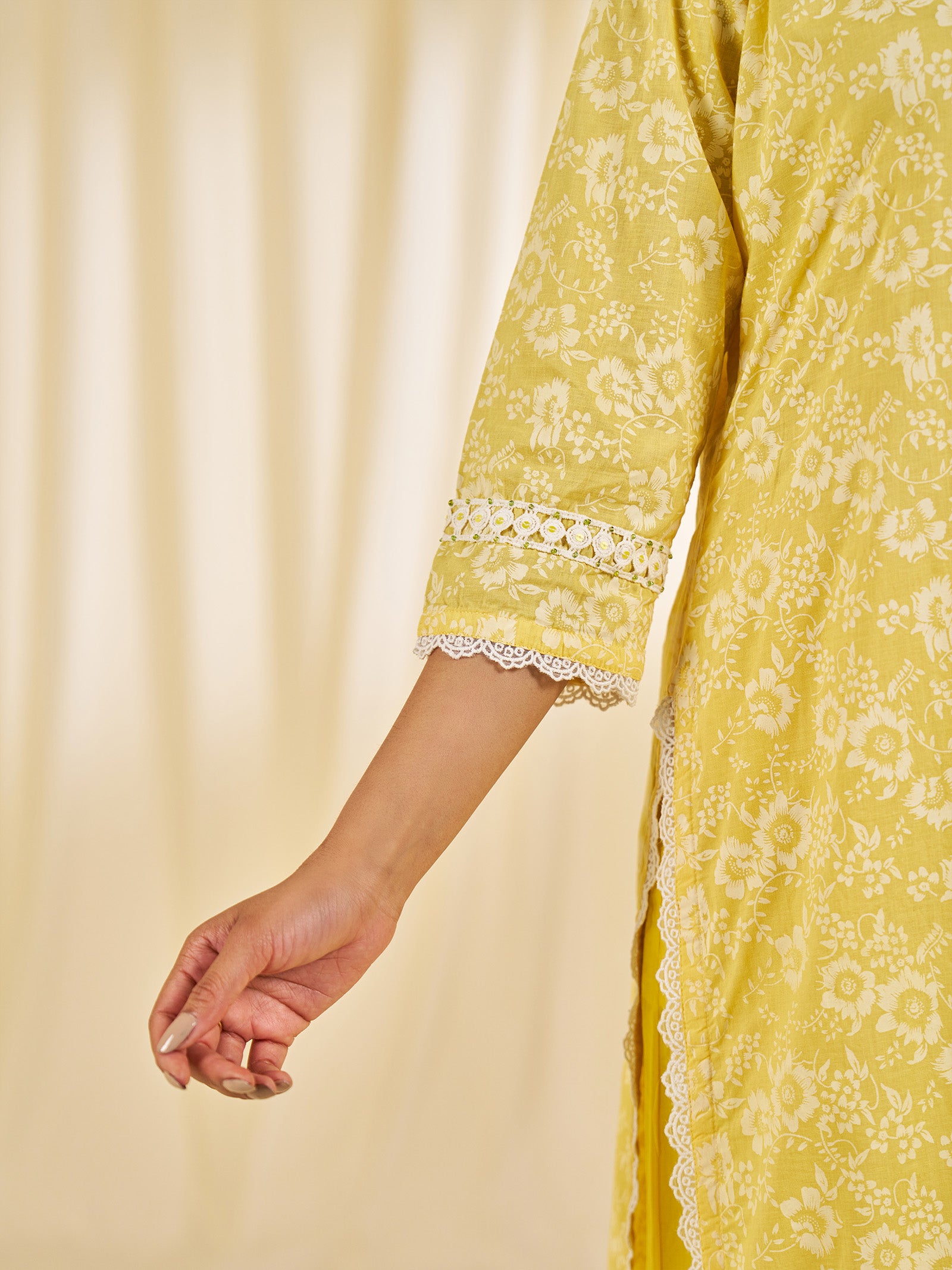 Haldi Cotton Kurta