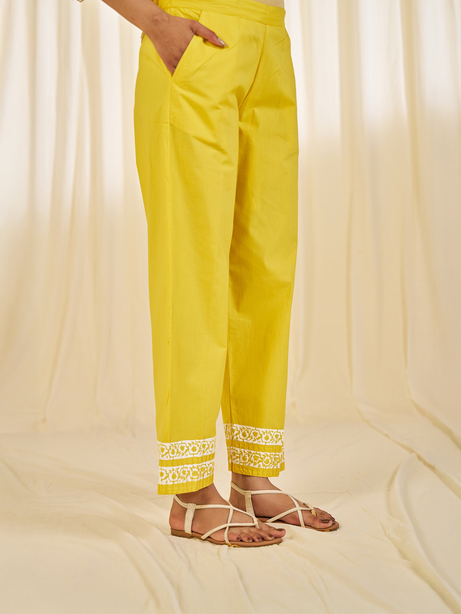 Haldi Cotton Straight Pants