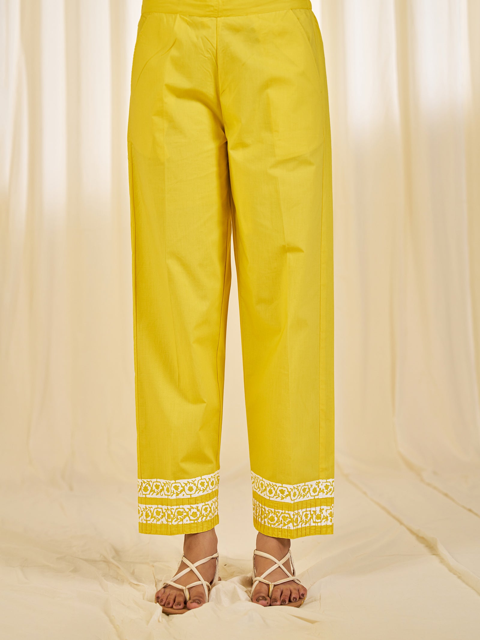 Haldi Cotton Straight Pants