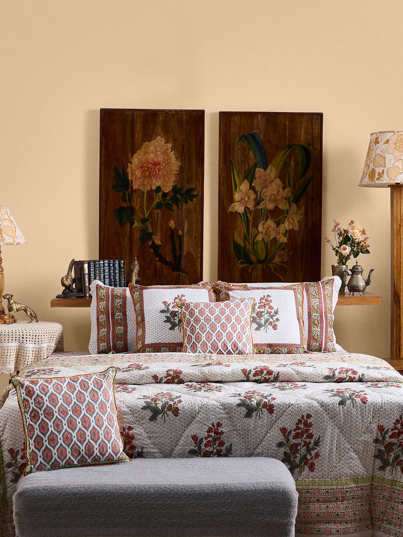 Hanumangarh 16" x 16" Cushion Cover