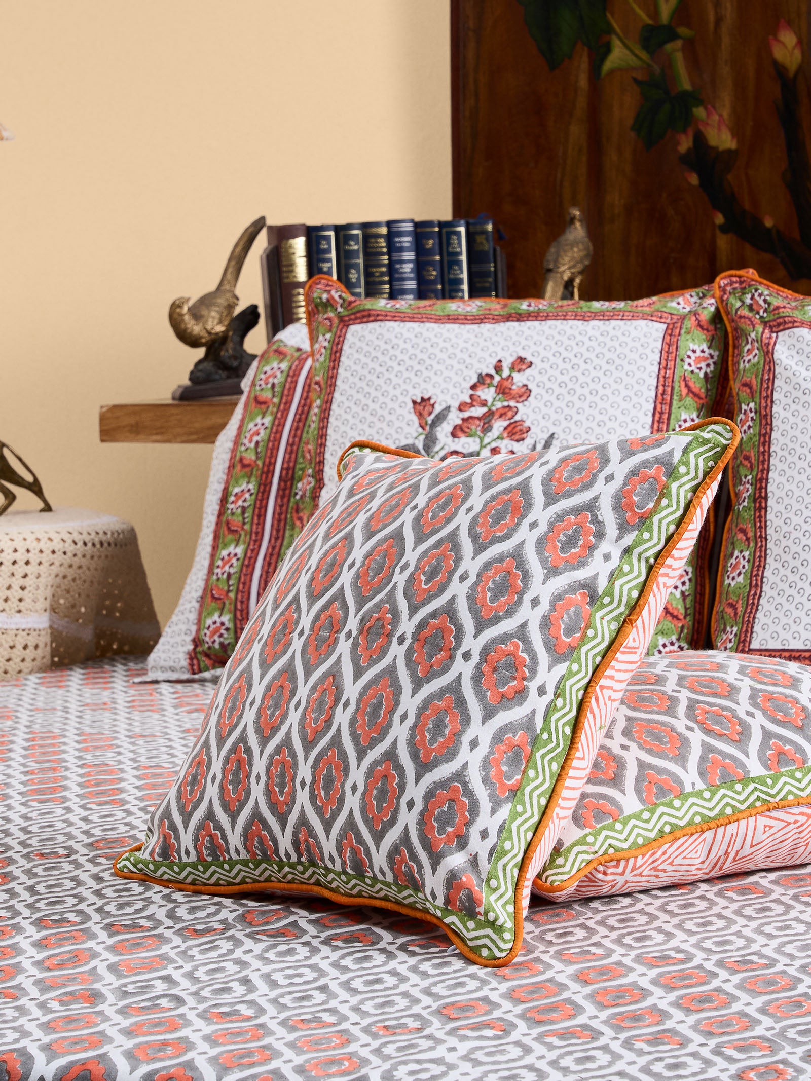 Hanumangarh 16" x 16" Cushion Cover