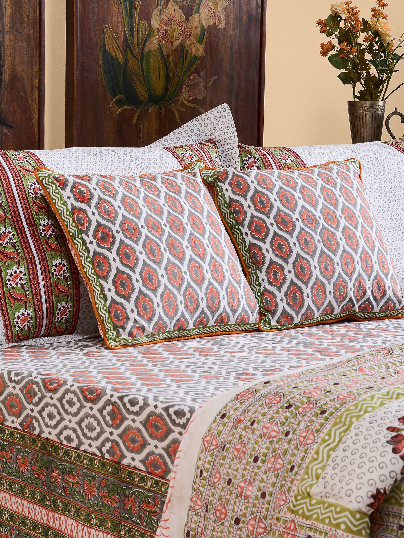 Hanumangarh 16" x 16" Cushion Cover