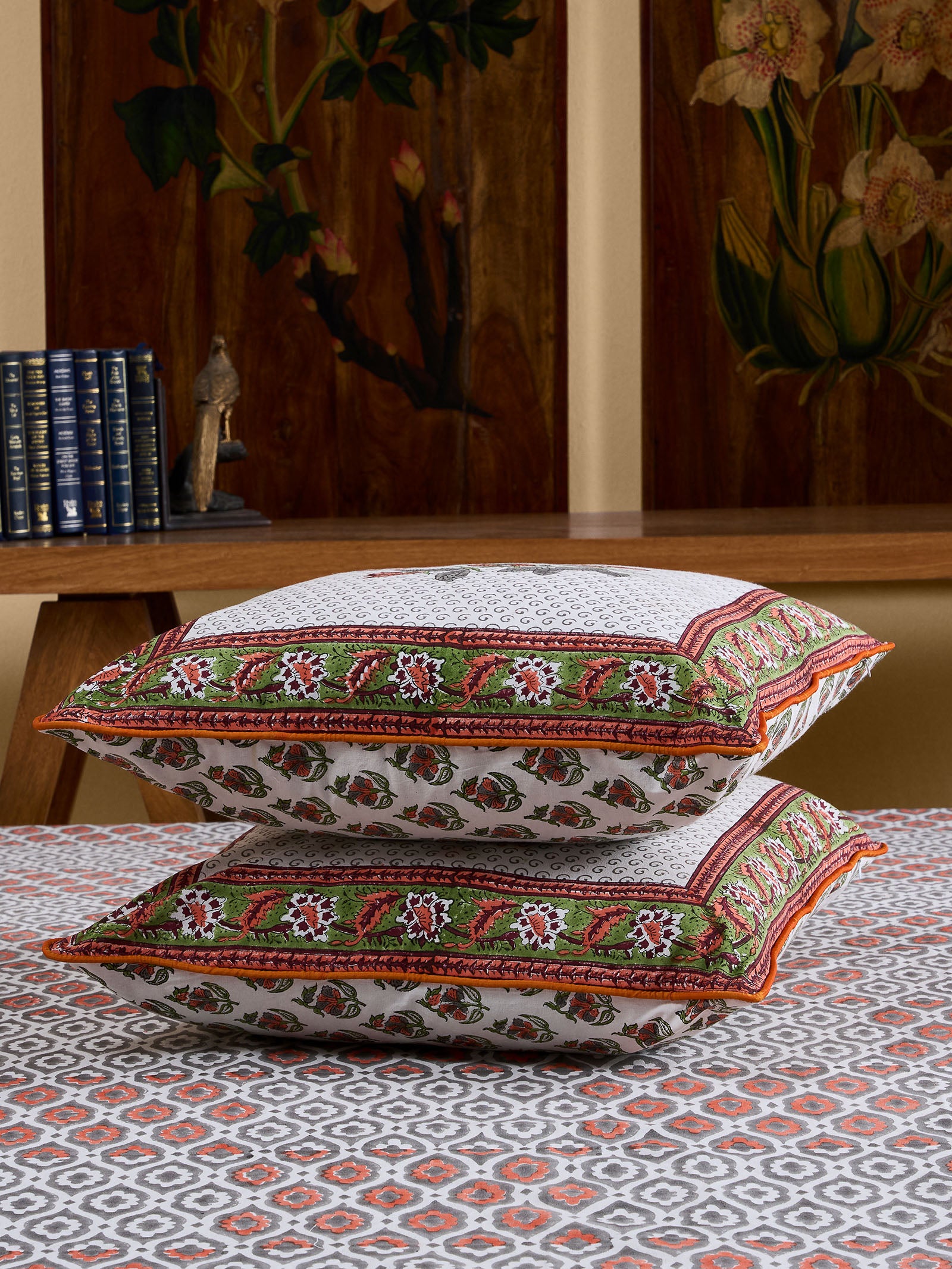 Hanumangarh 20" x 20" Cushion Cover