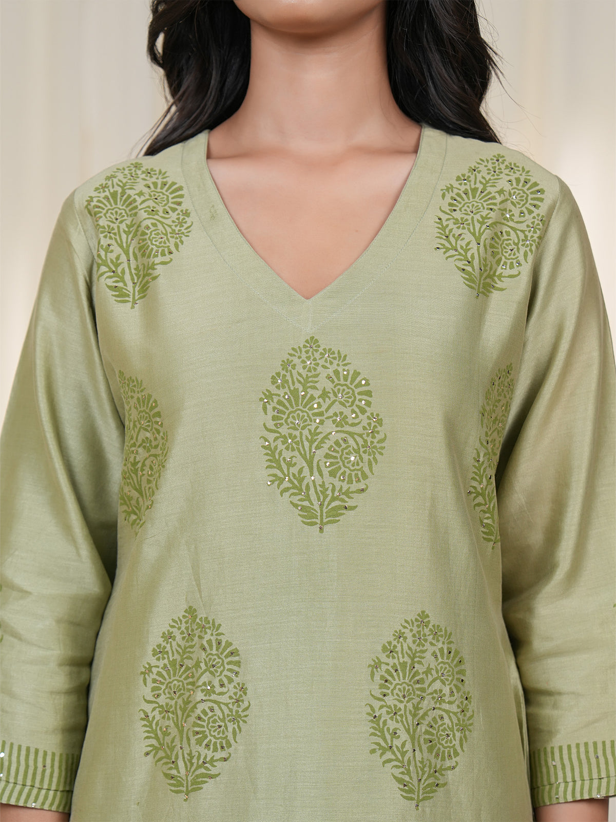 Harbour Hush Chanderi Kurta