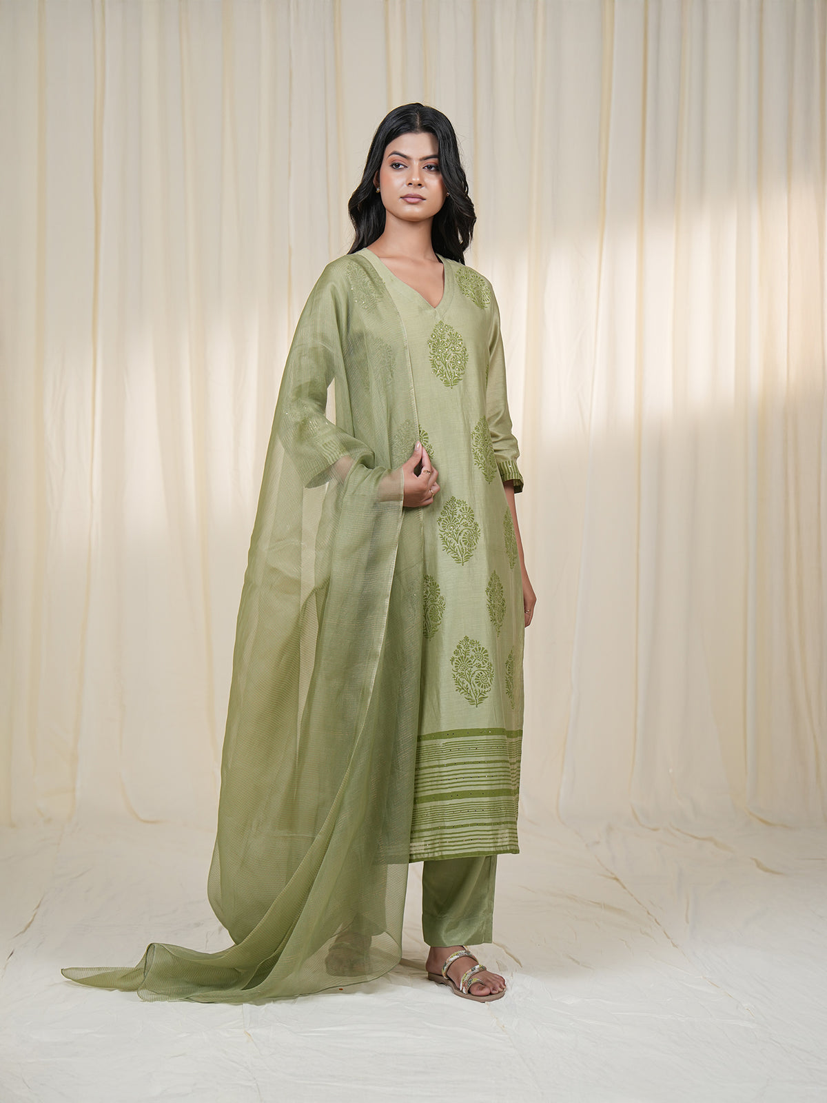 Harbour Hush Organza Dupatta