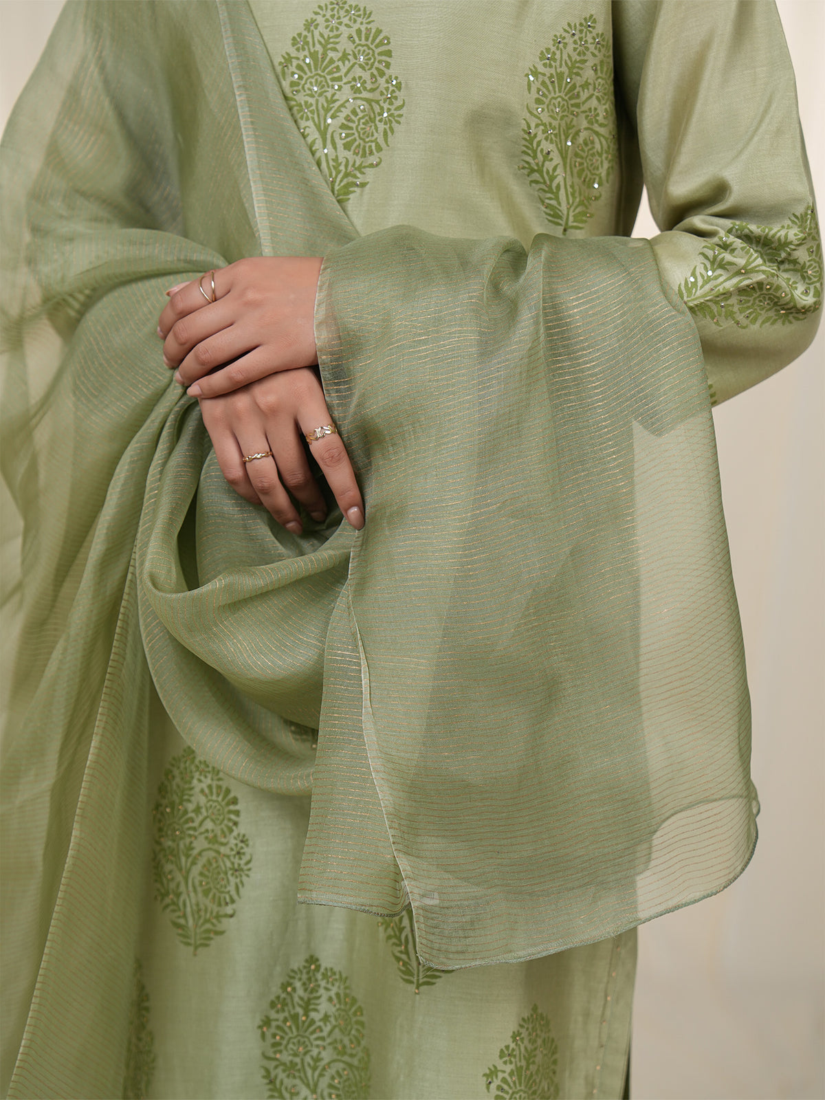 Harbour Hush Organza Dupatta