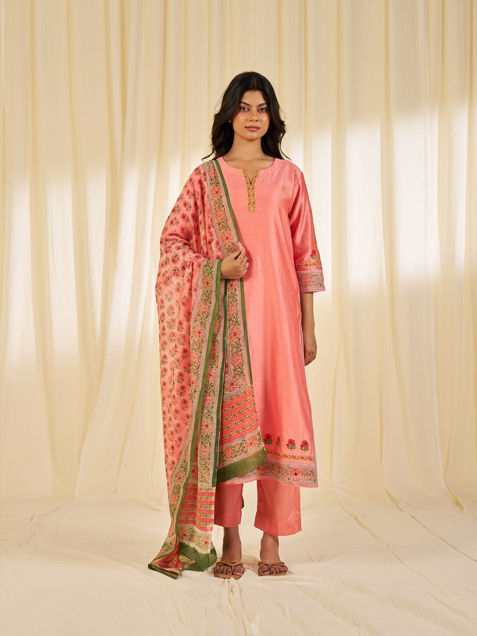 Haseen Chanderi Kurta