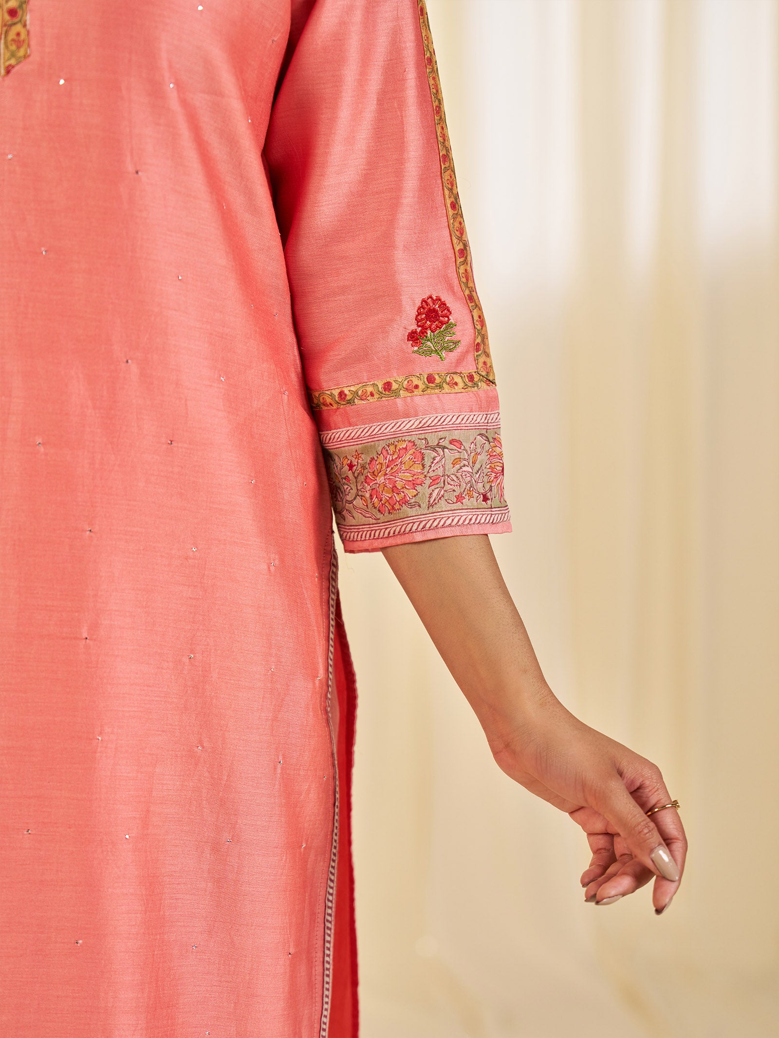 Haseen Chanderi Kurta