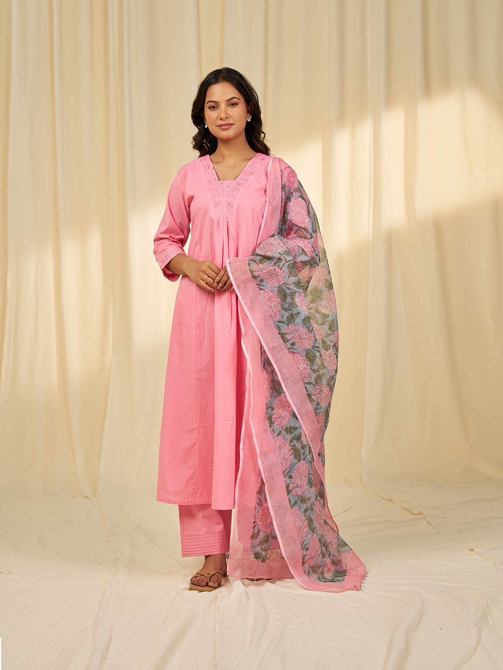 Hydrangea Kota Dupatta