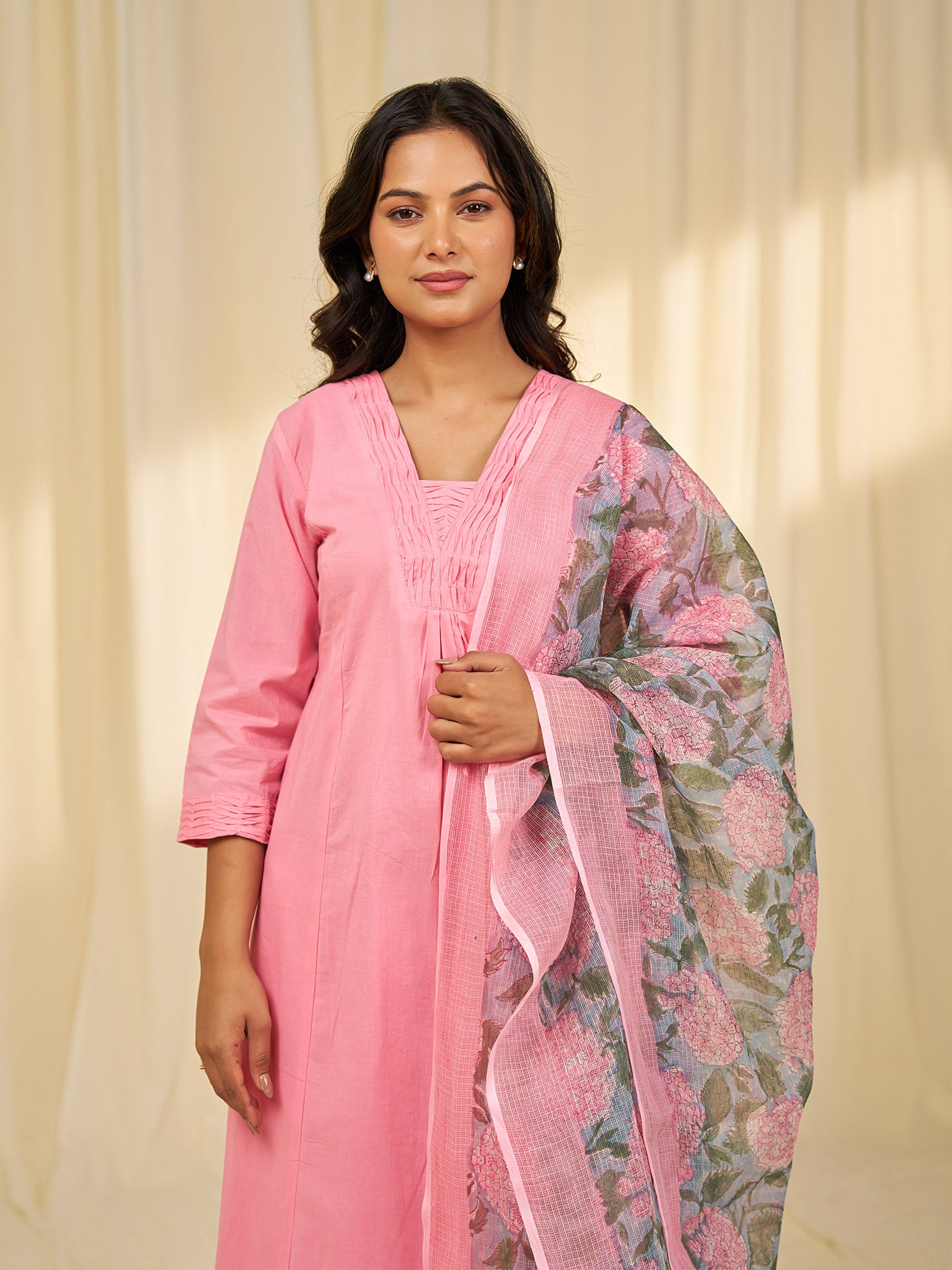 Hydrangea Kota Dupatta