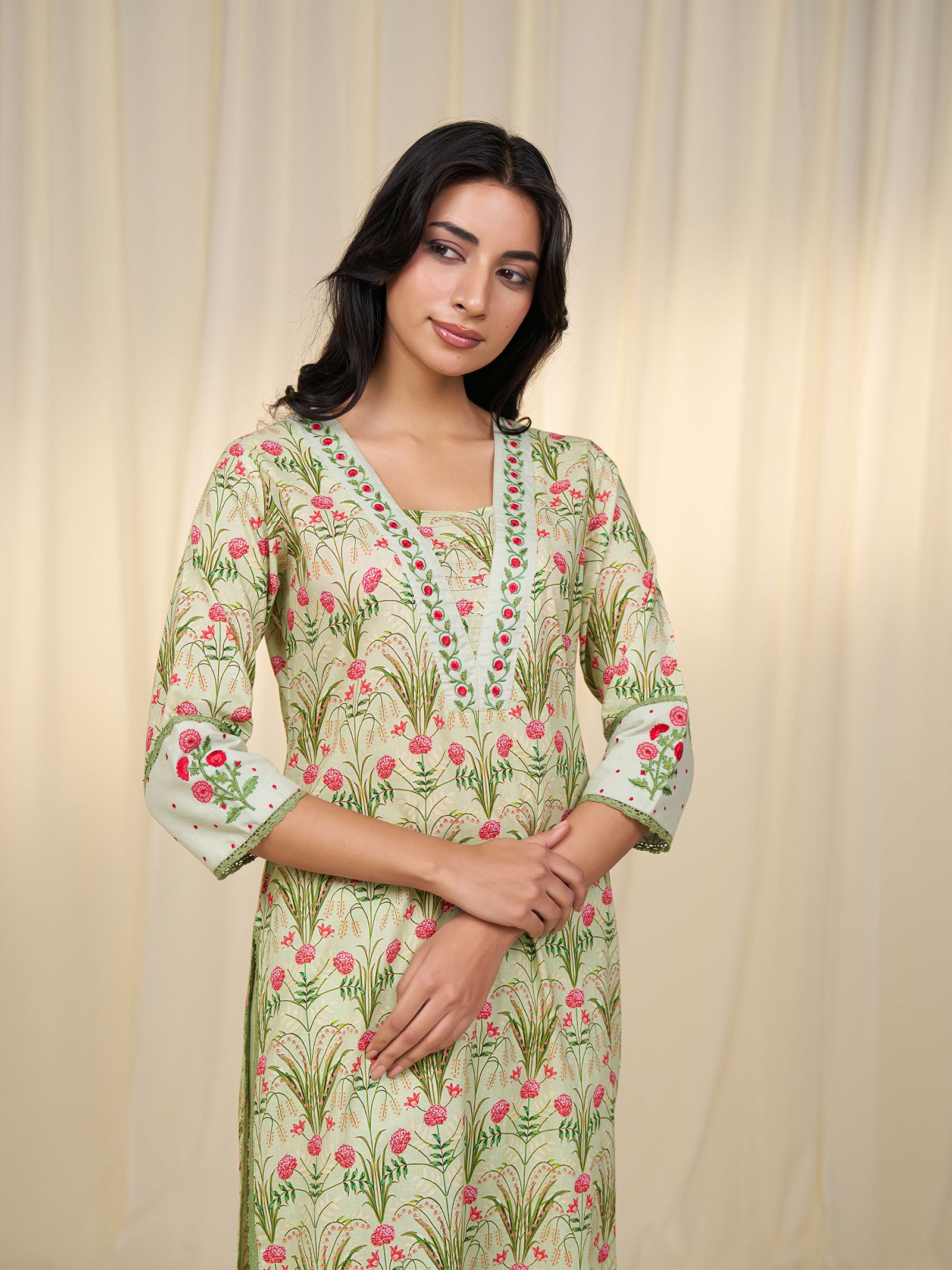Indian Forest Cotton Kurta