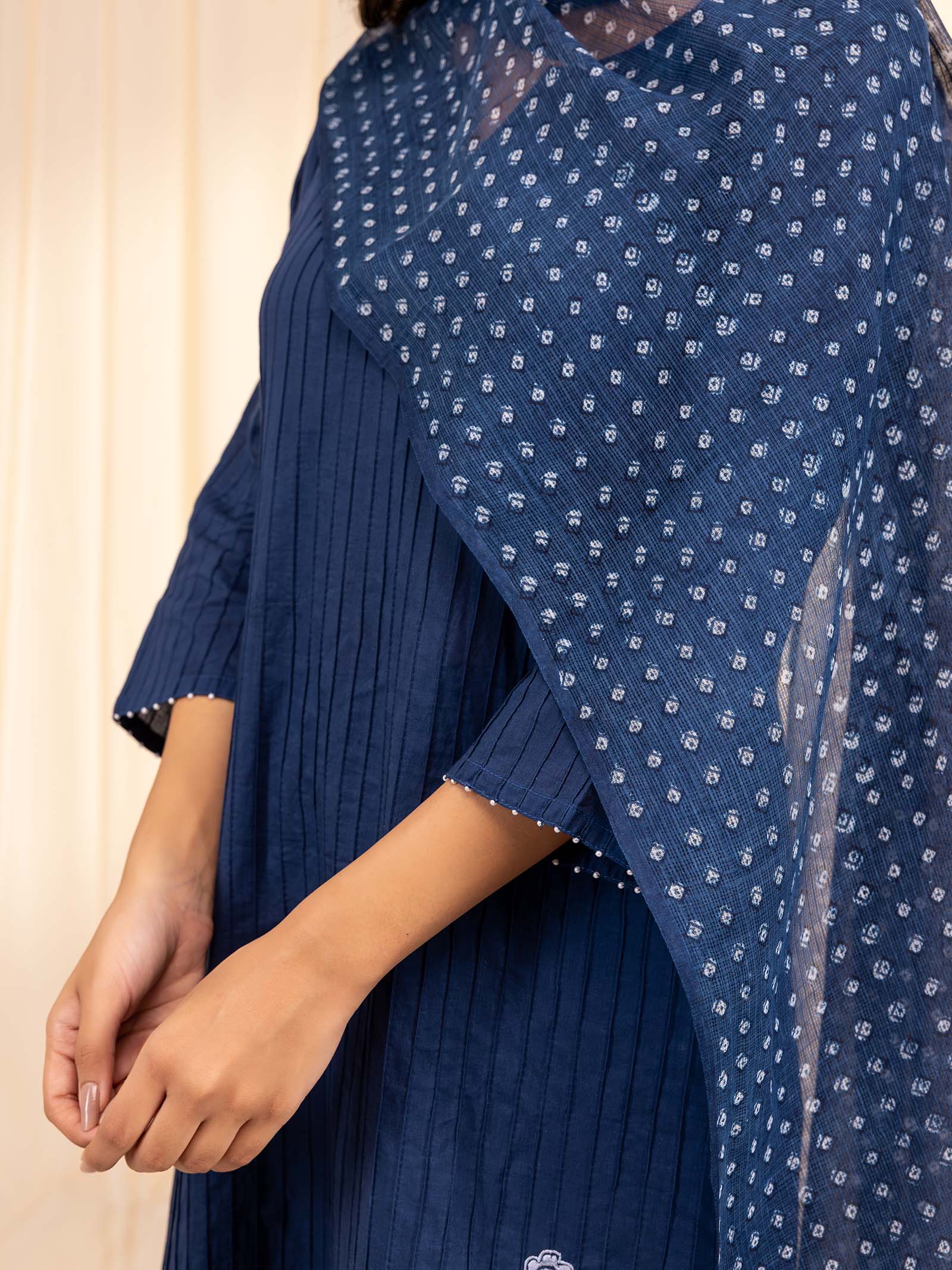 Indigo Diamonds Kota Dupatta