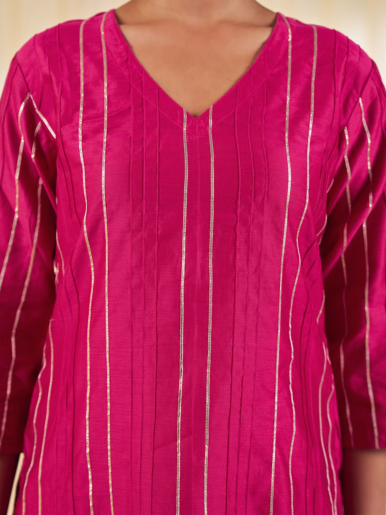 J Range Chanderi Kurta