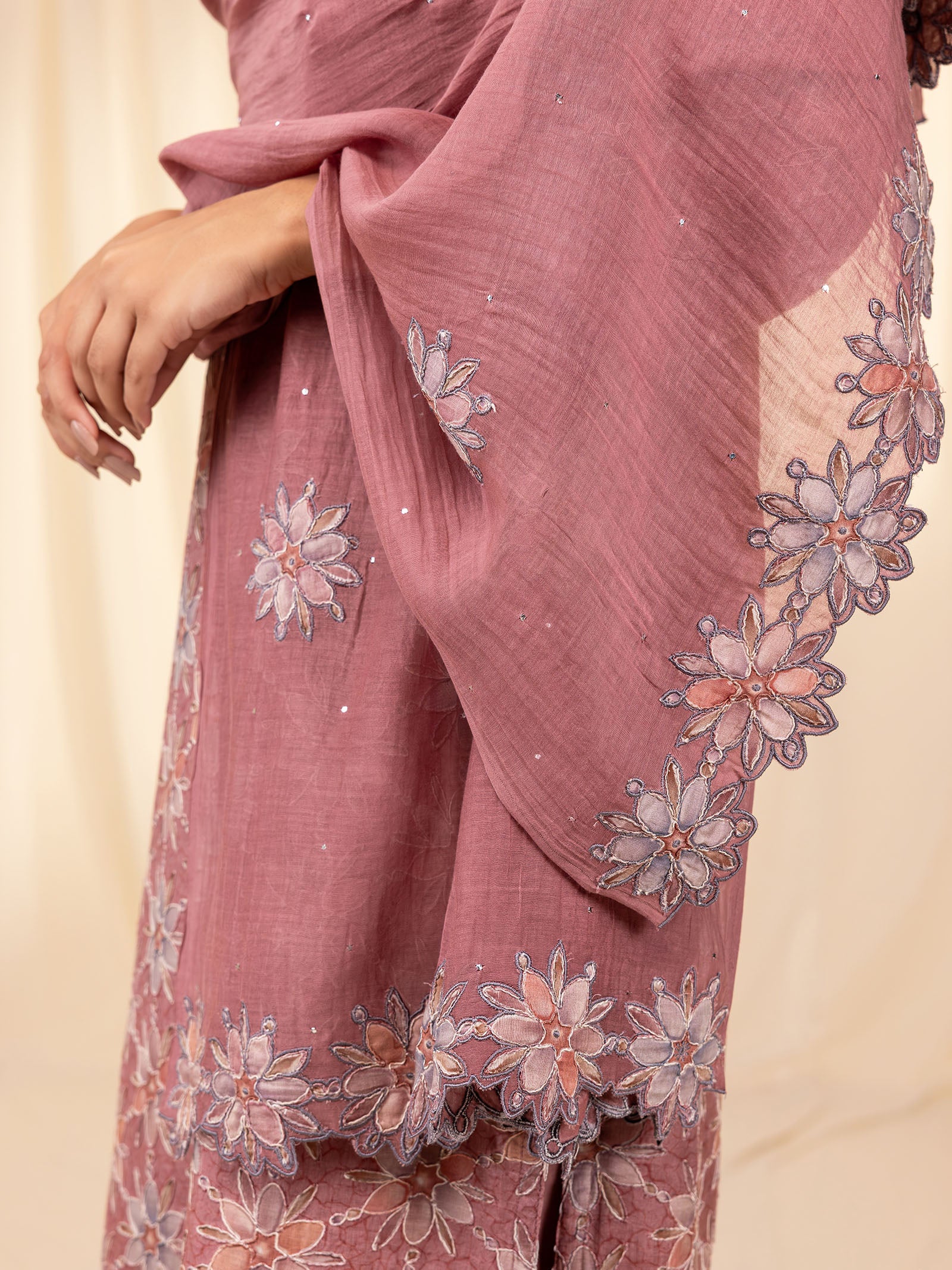 Jellyfish Chanderi Dupatta
