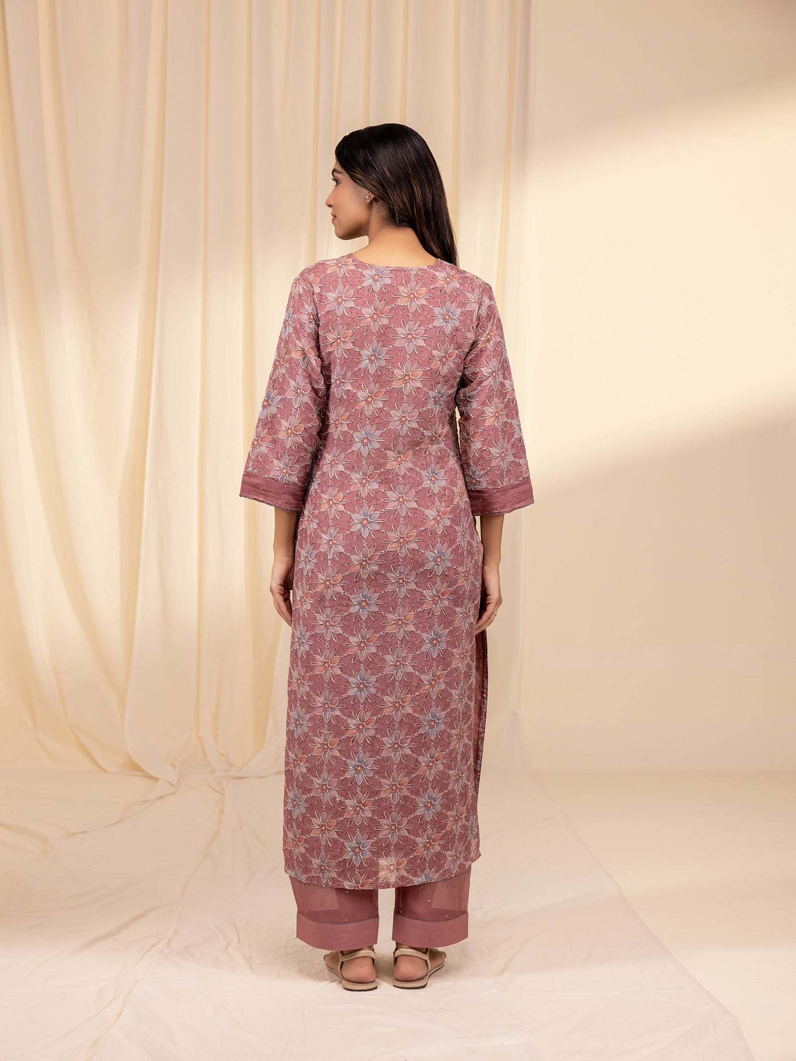 Jellyfish Chanderi Kurta