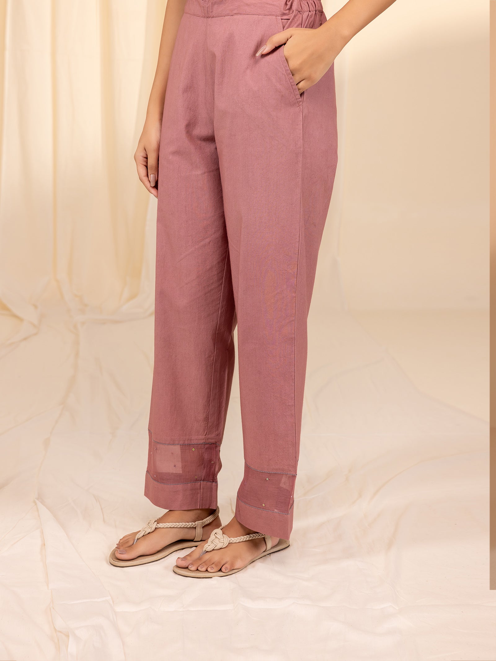 Jellyfish Cotton Straight Pants