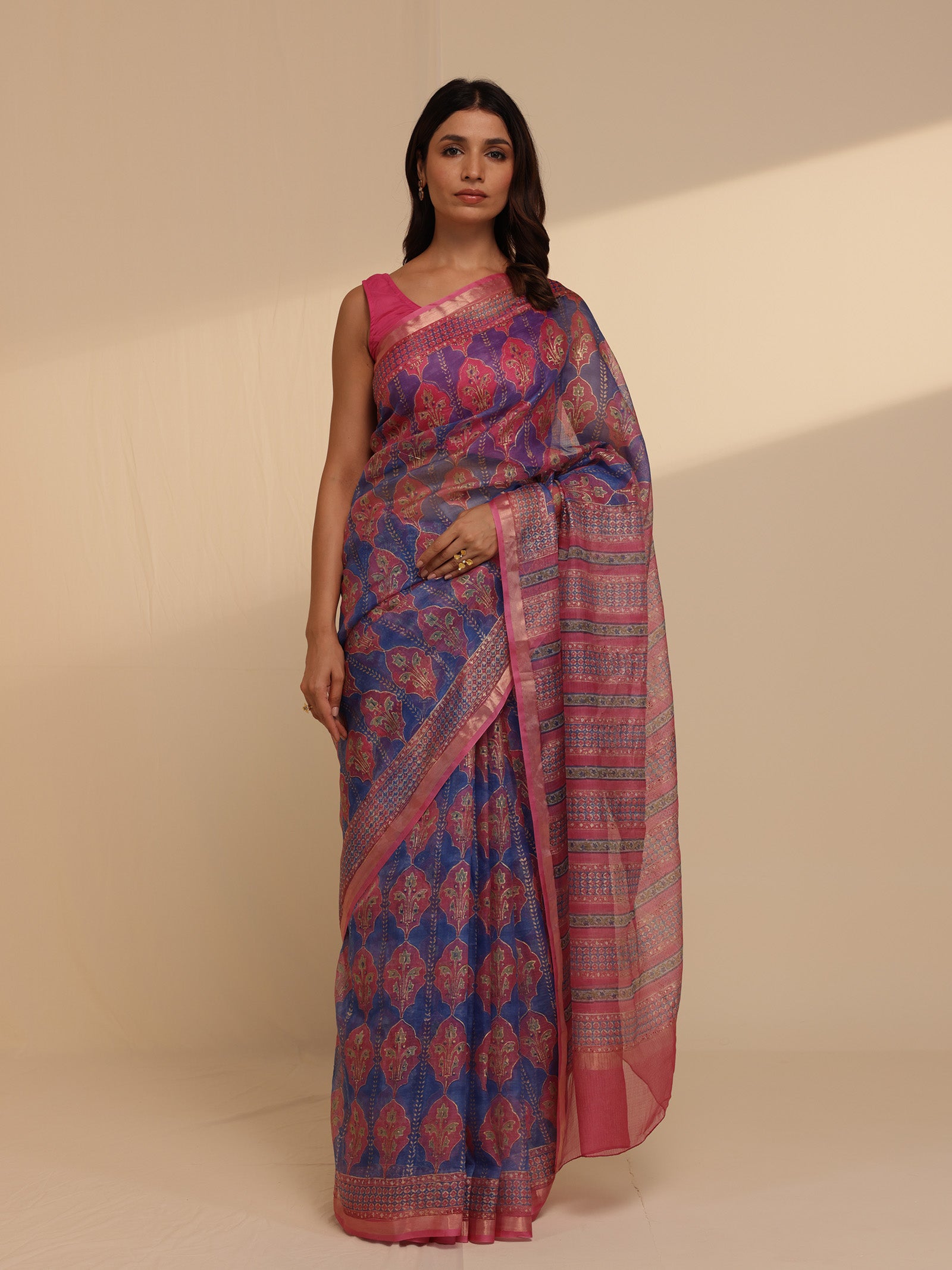 Sapphire Kota Silk Saree