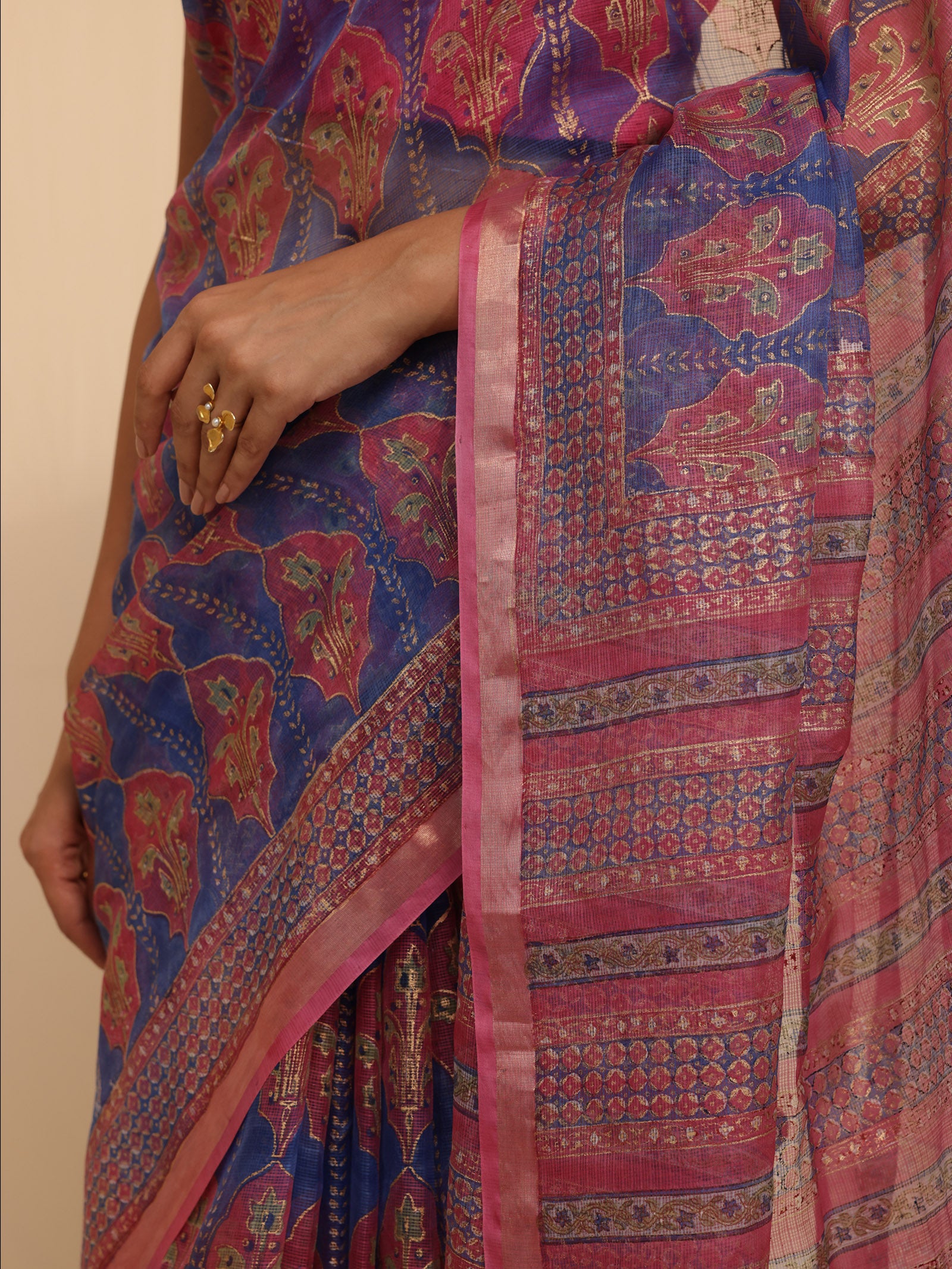 Sapphire Kota Silk Saree