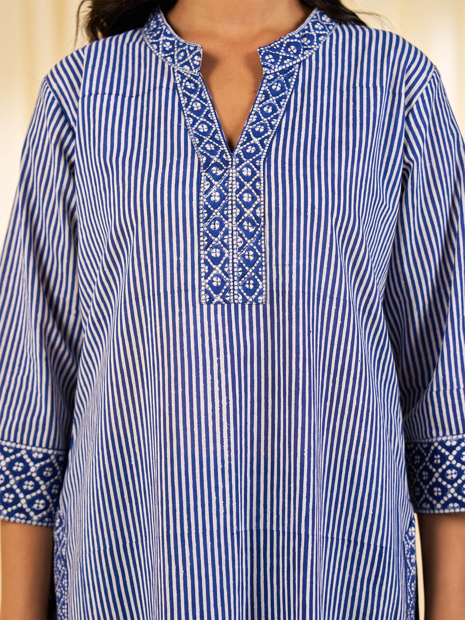 Jal - Jheel Cotton Kurta