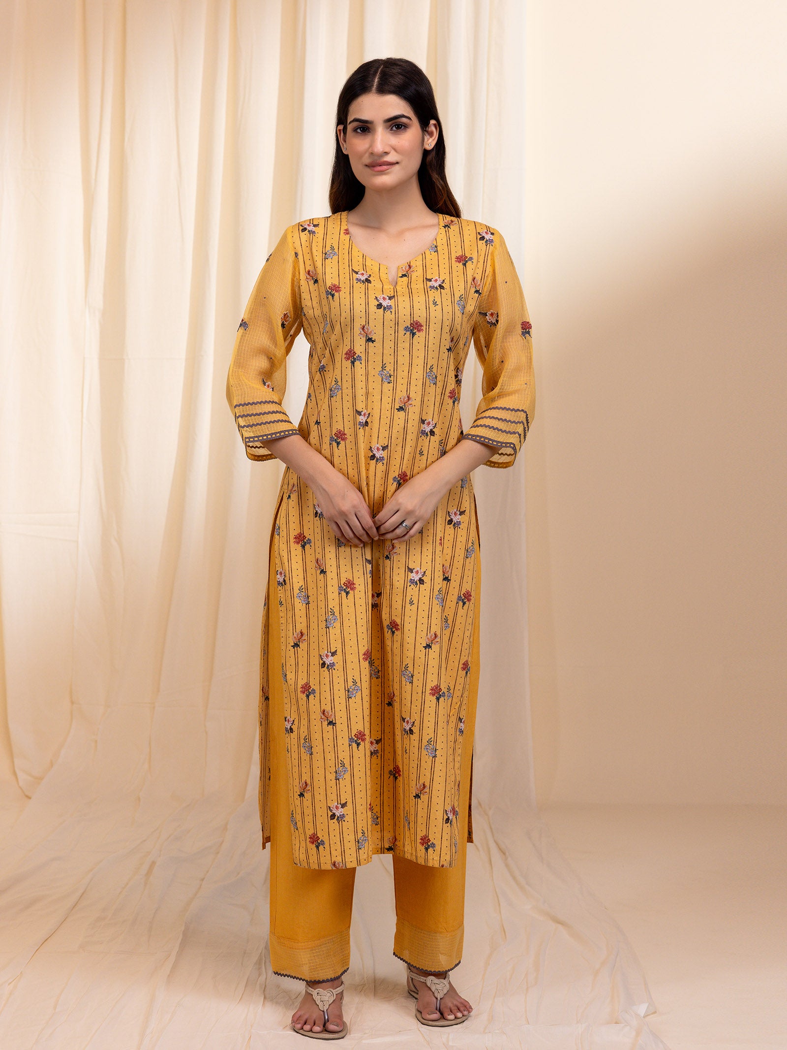 Forest Floor Cotton Kurta
