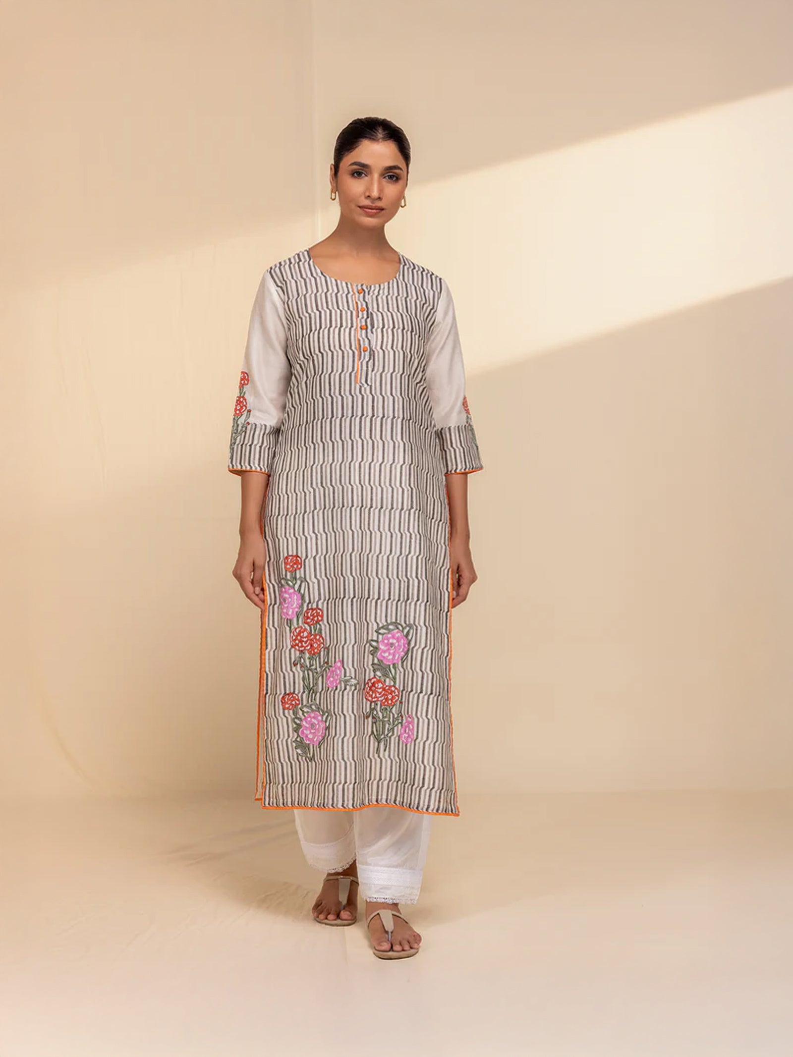 Branding Chanderi Kurta