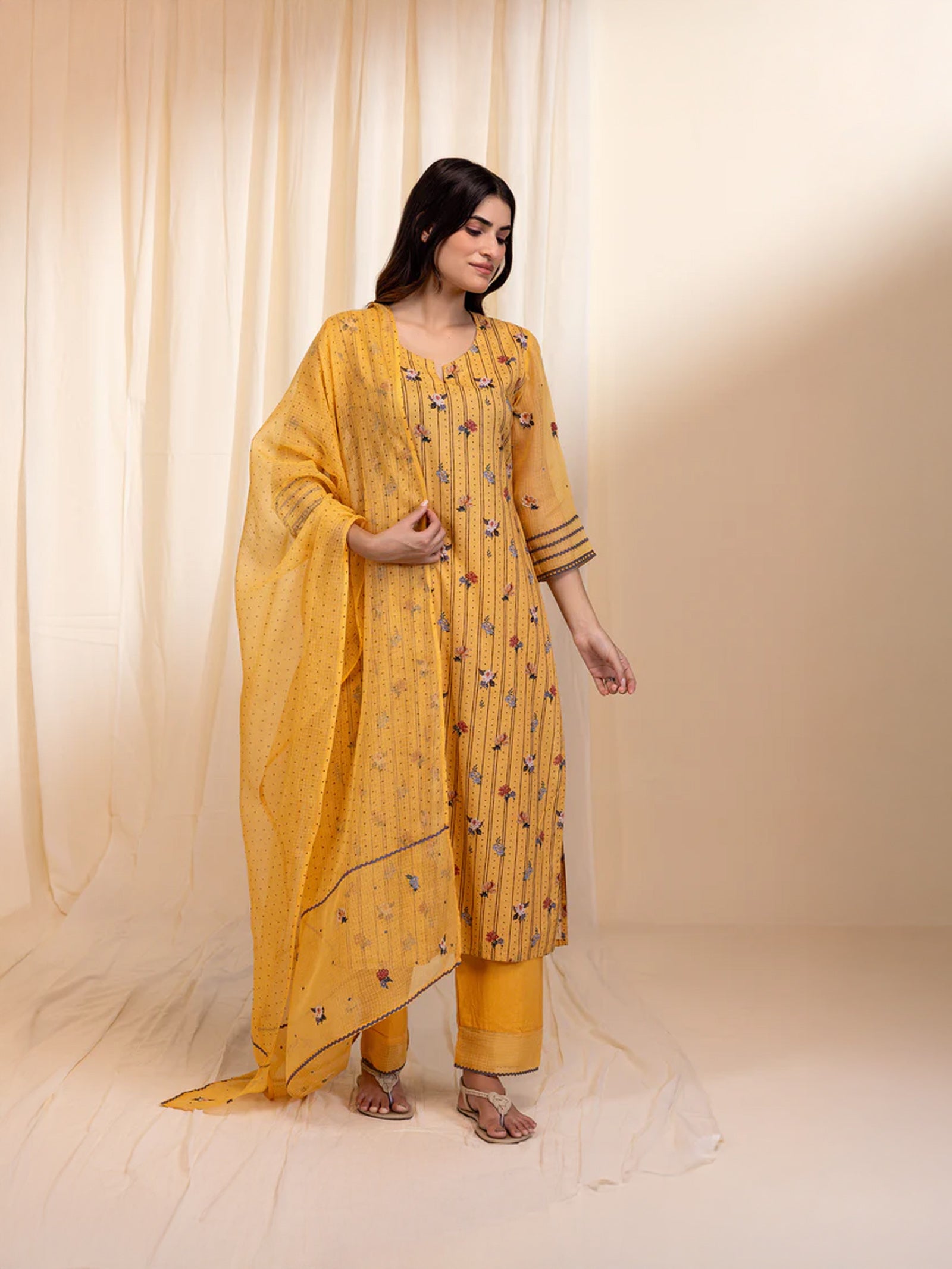 Forest Floor Cotton Kurta