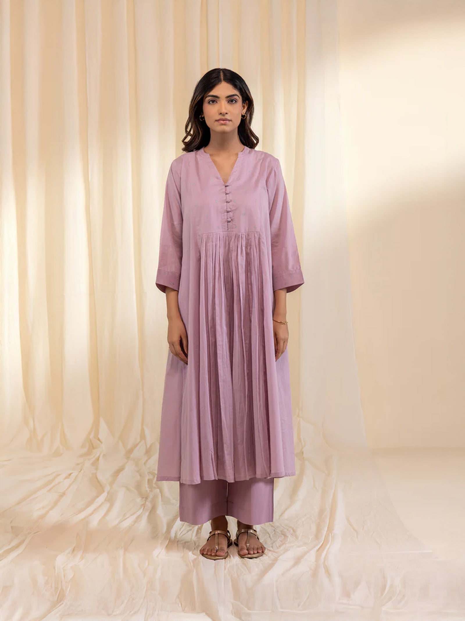 Fragrance Voile Kurta