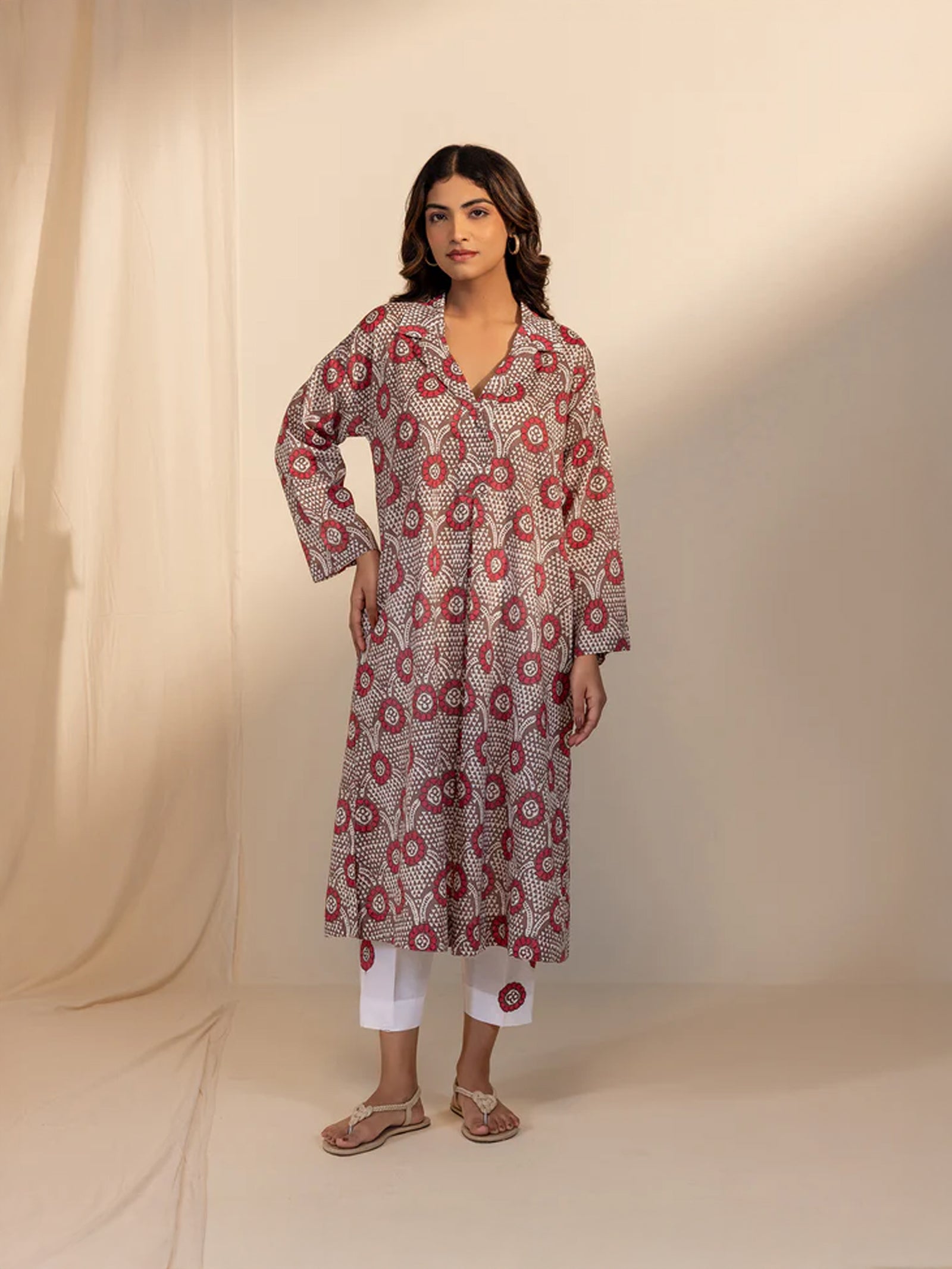 Wall Flower Voile Tunic