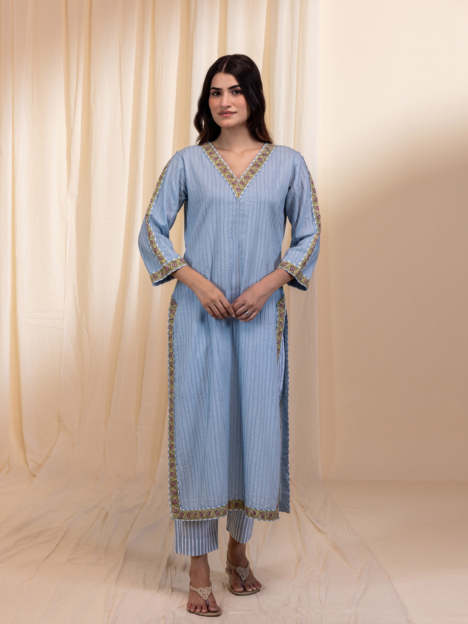Marshmallow Cotton Kurta
