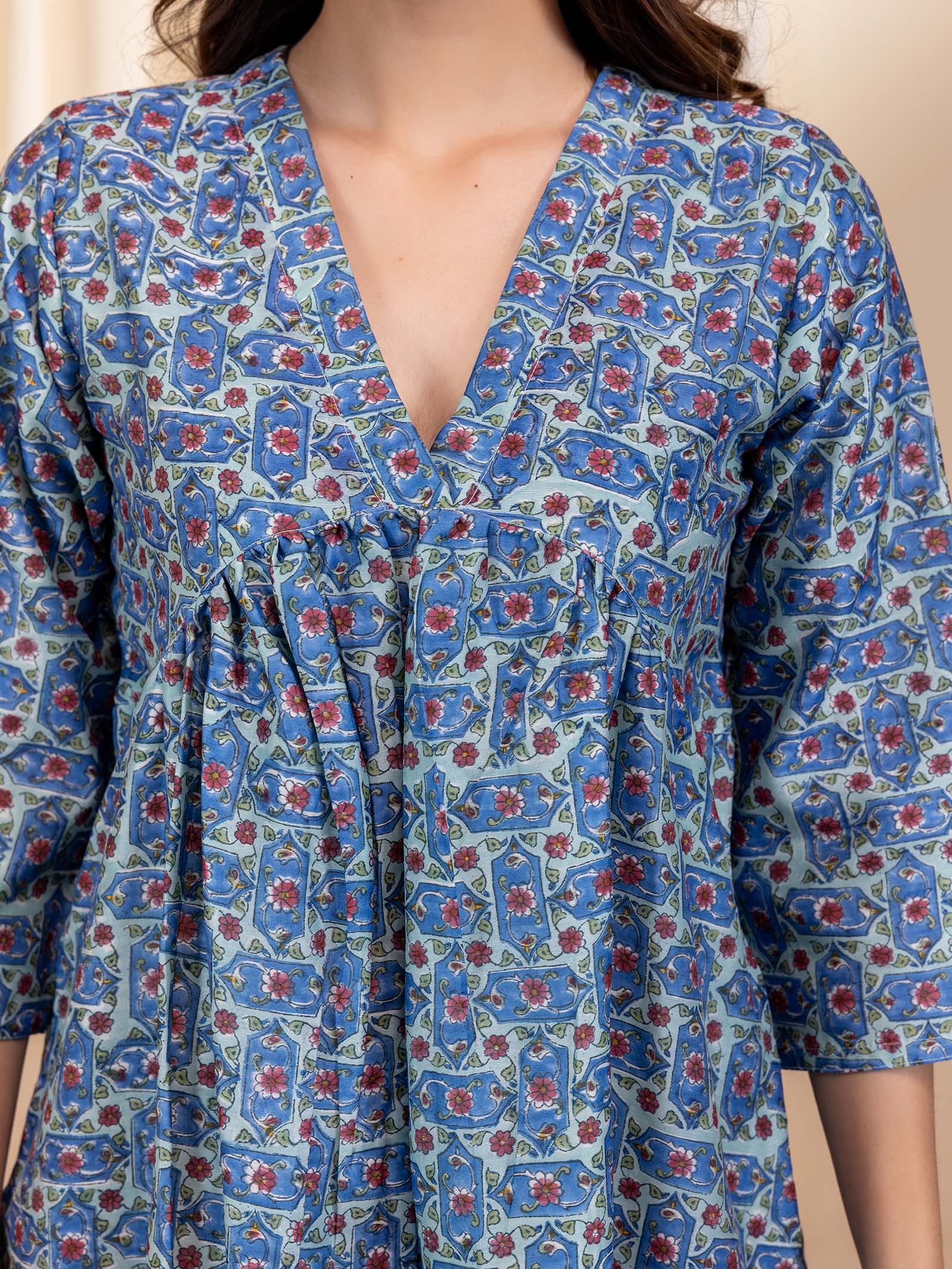 Pacific Point Chanderi Kurta