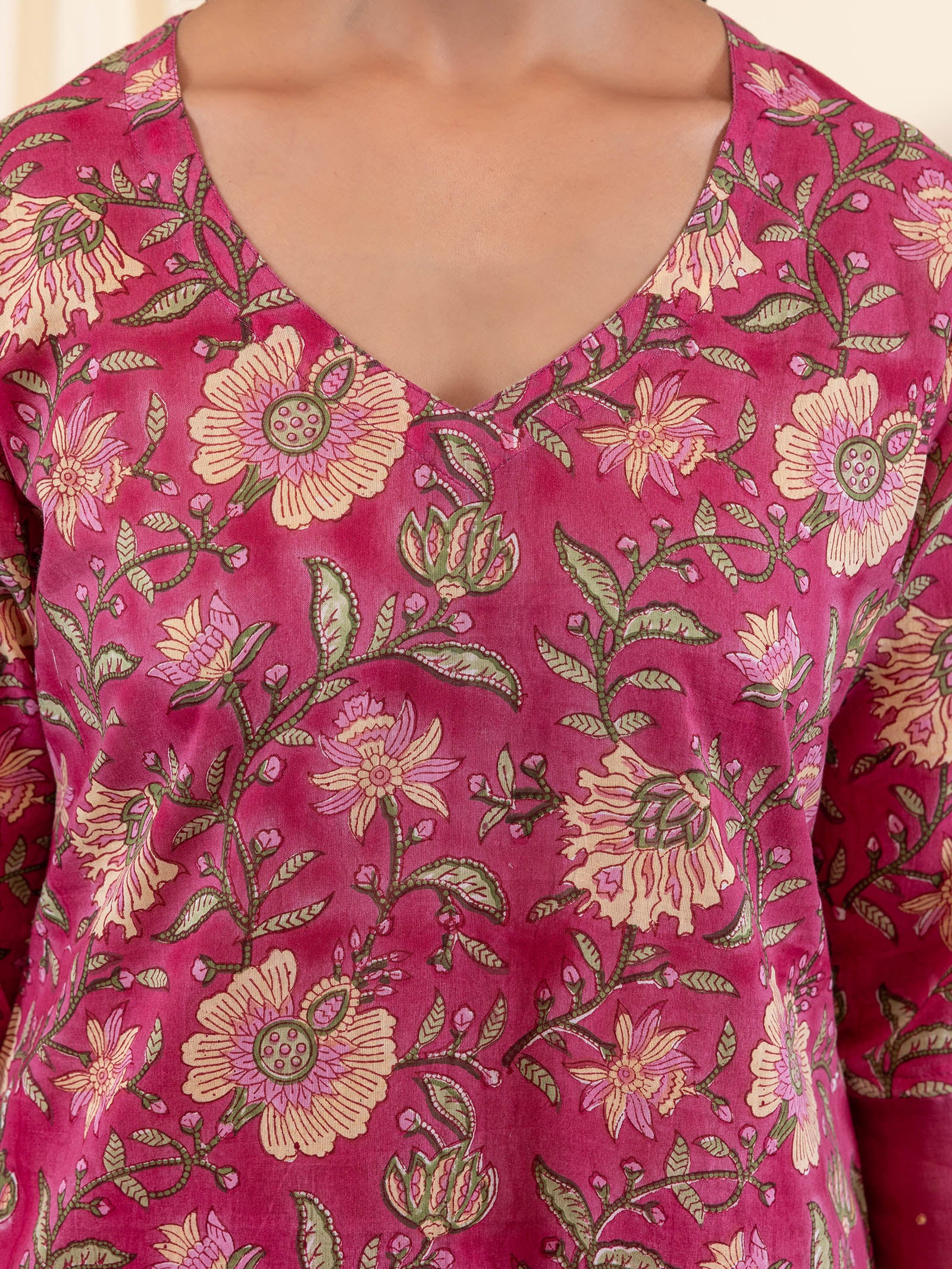 Pink Poison Voile Kurta