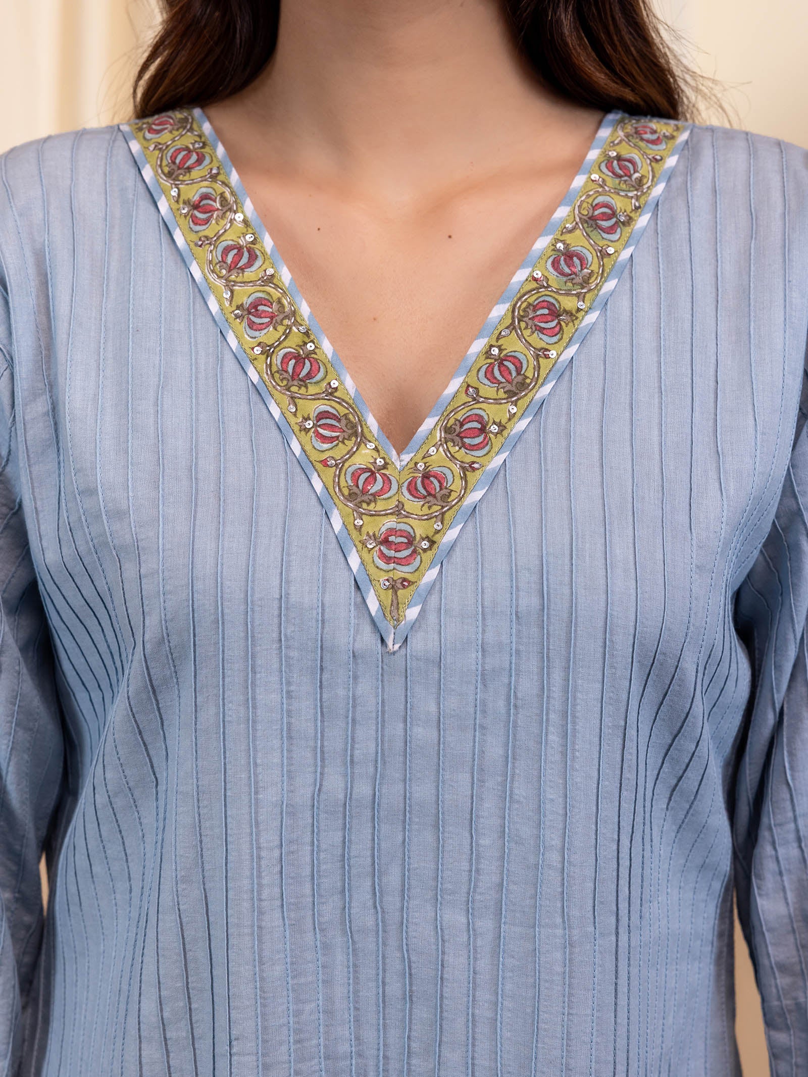Marshmallow Cotton Kurta