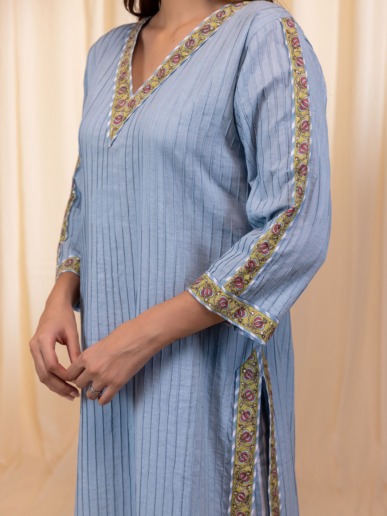 Marshmallow Cotton Kurta