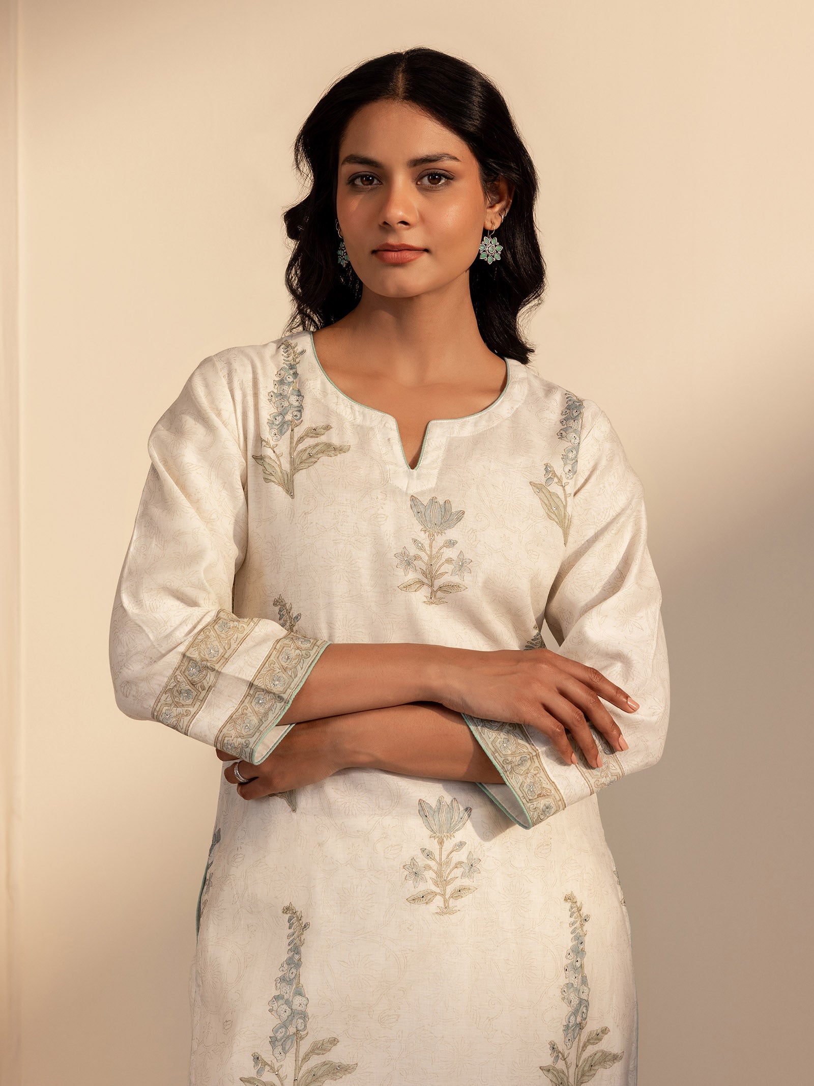 Noor Jahan Chanderi Kurta