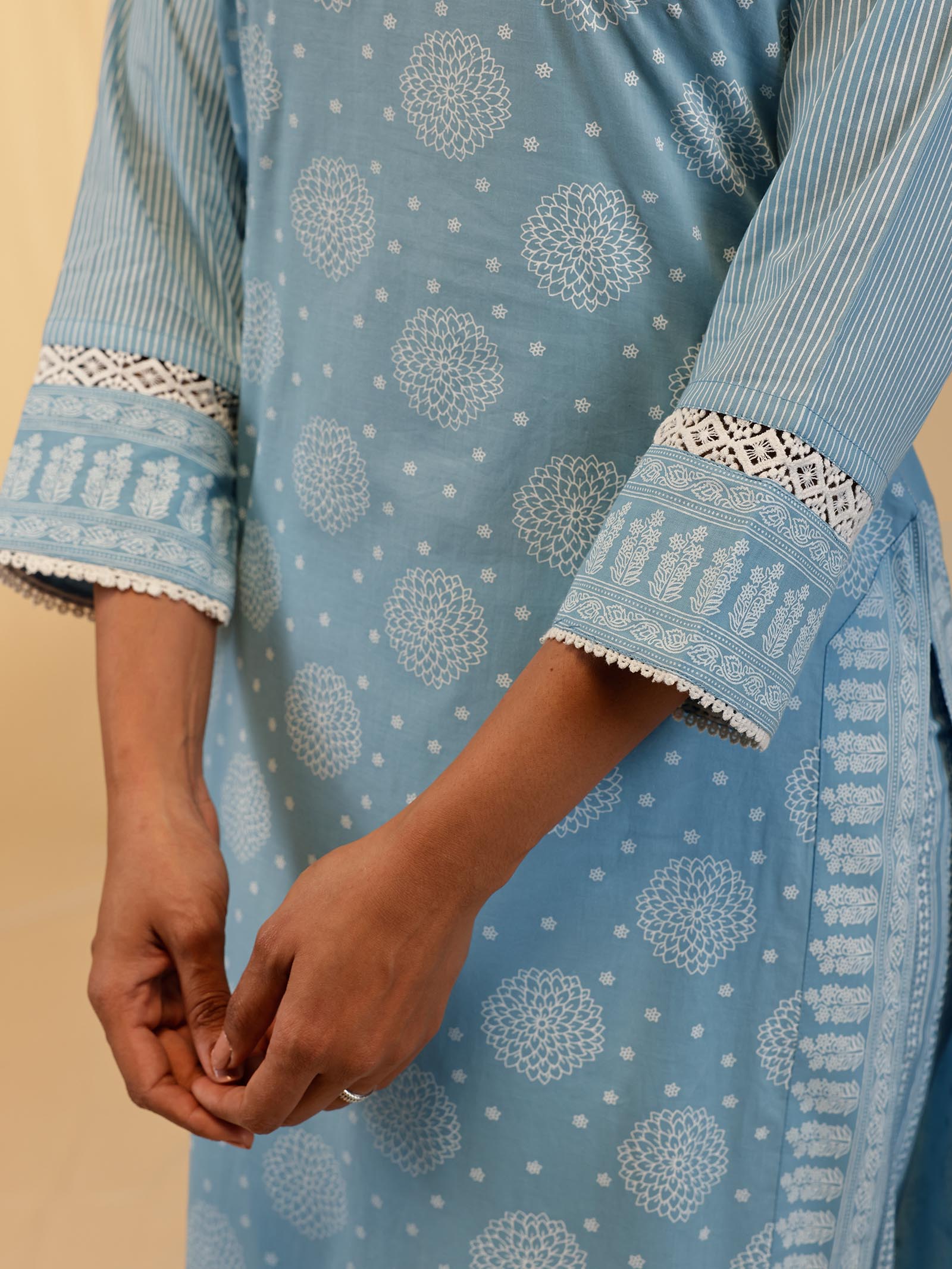 Spin Wheel Cotton Kurta