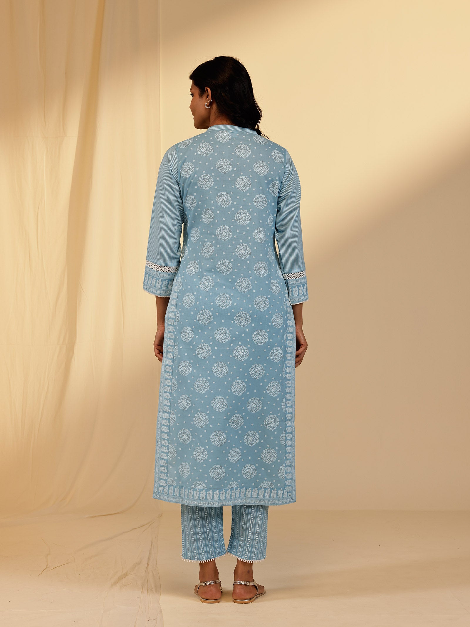 Spin Wheel Cotton Kurta