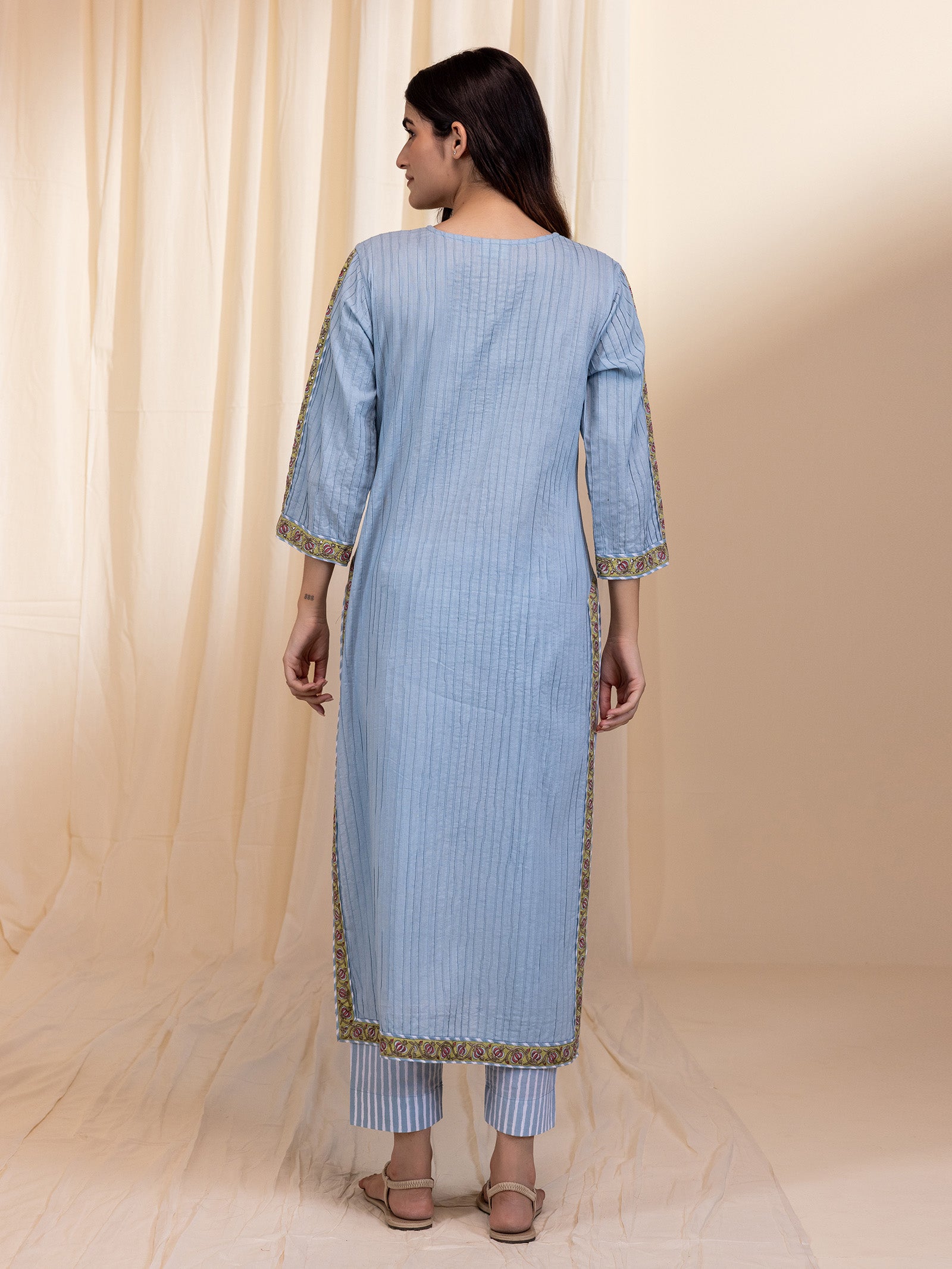 Marshmallow Cotton Kurta
