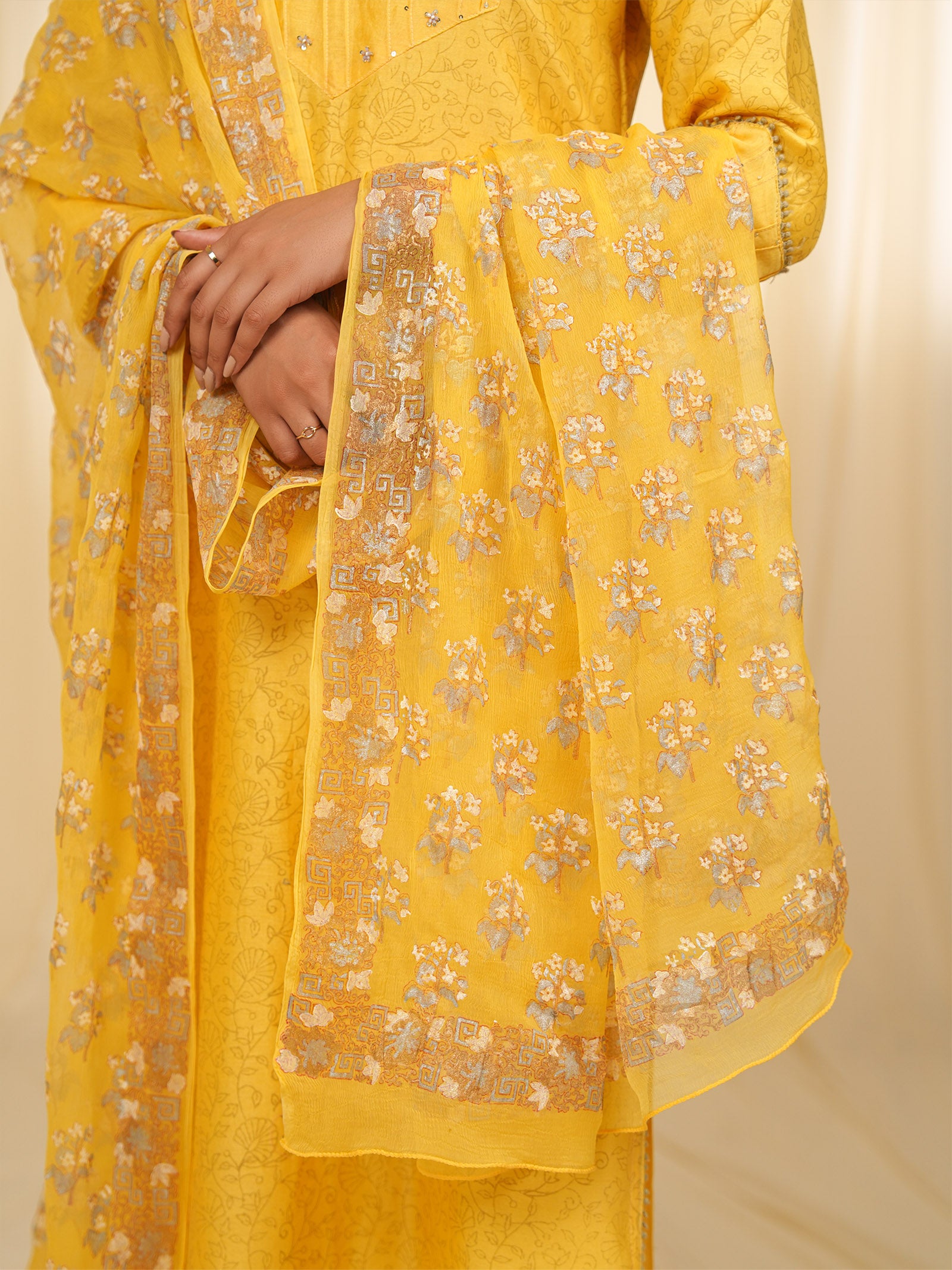 Kanak Chiffon Dupatta