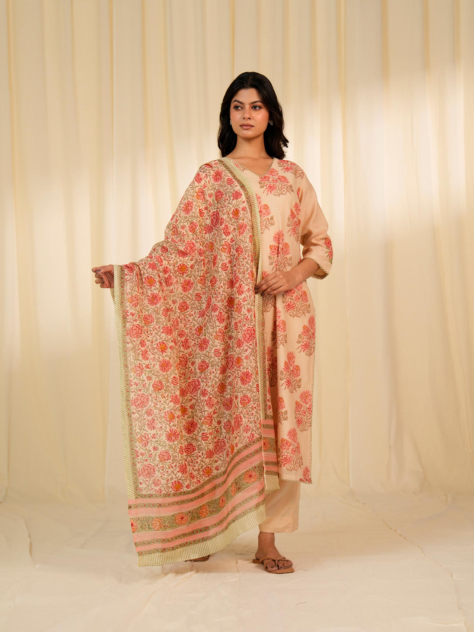 Khoobsurat Chanderi Dupatta